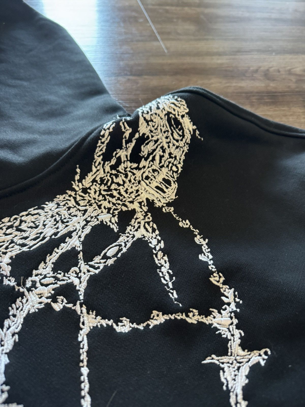 Other Youthood Embroidered Necklace Hooded Sweatshirt Size US L / EU 52-54 / 3 - 3 Thumbnail
