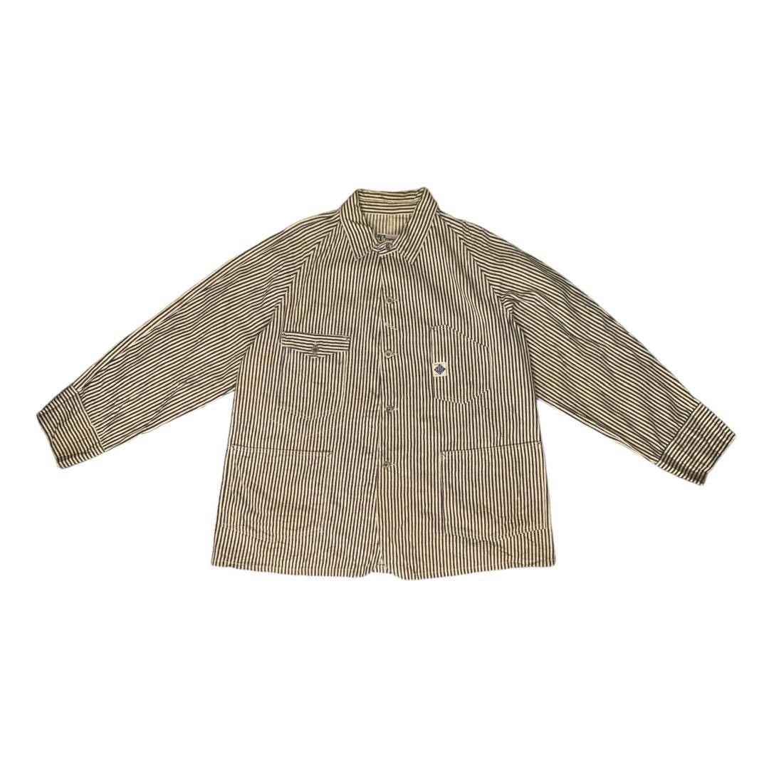 Post Overalls × Vintage Vintage Post Overall Chore Denim Jackets Size US L / EU 52-54 / 3 - 1 Thumbnail