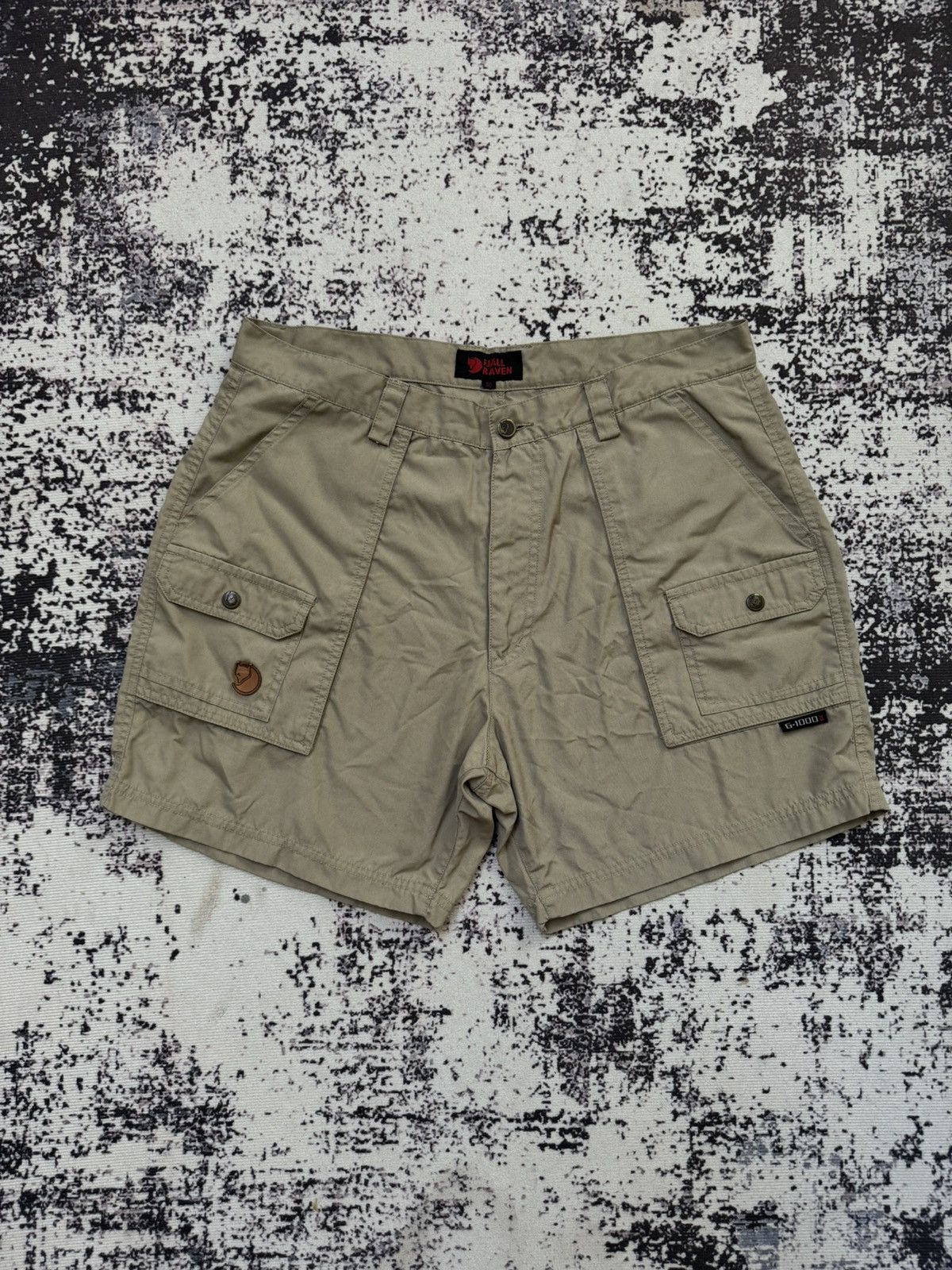 Fjallraven Fjallraven shorts Pants Vintage G1000 Trousers Beige 50 Size US 34 / EU 50 - 1 Thumbnail