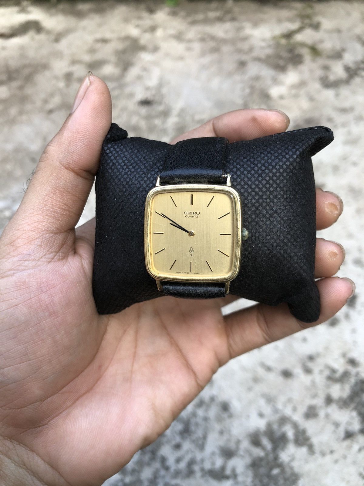 Japanese Brand × Seiko × Vintage Vintage Seiko Tank Gold Quartz Japan Size ONE SIZE - 9 Thumbnail