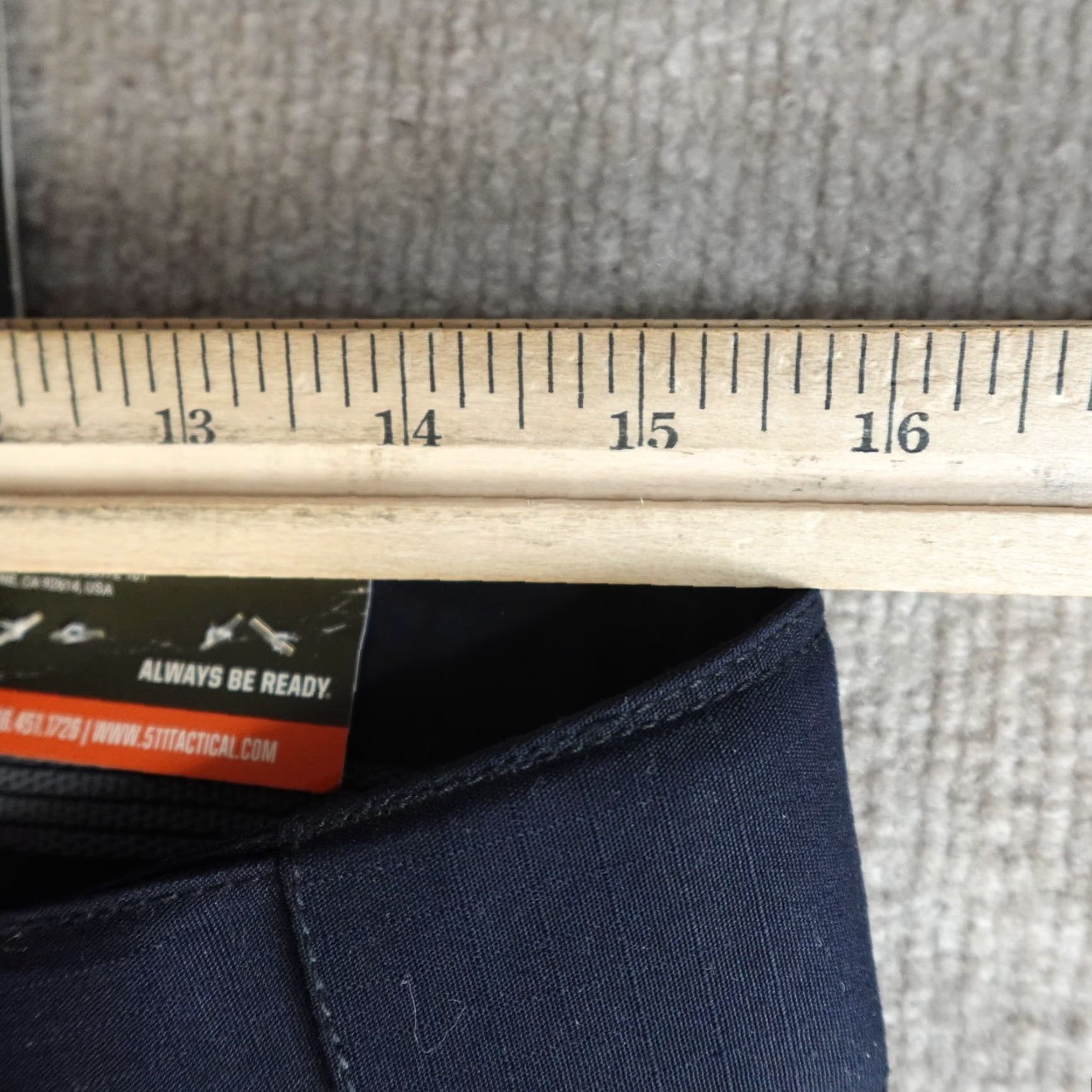 Vintage 5.11 Tactical Womens Pants 12 Blue Solid Cargo Taclite EMS Relaxed Fit NEW Size 34" / US 12 / IT 48 - 7 Thumbnail