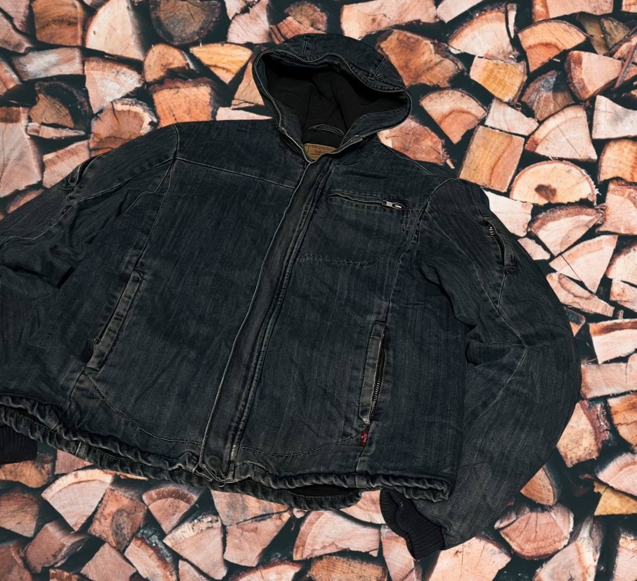 Levi's × Vintage Vintage denim active jacket Carhartt style Y2k streetwear Size US M / EU 48-50 / 2 - 2 Thumbnail