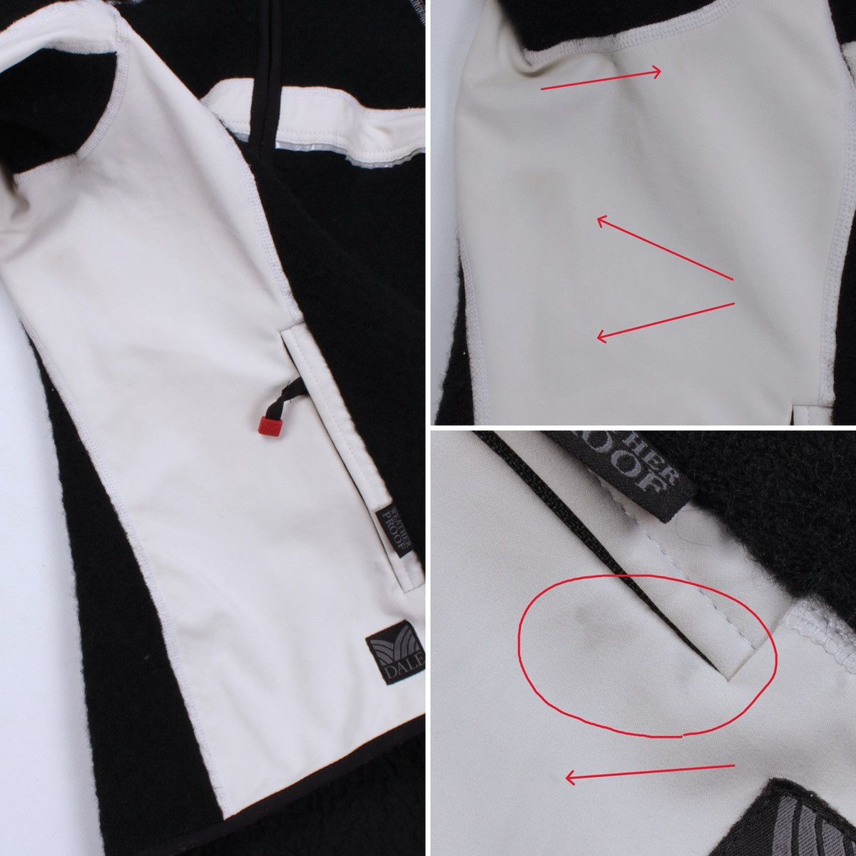 Dale Of Norway DALE OF NORWAY Windstopper Wool Black White Zip Hoodie Size L / US 10 / IT 46 - 18 Thumbnail