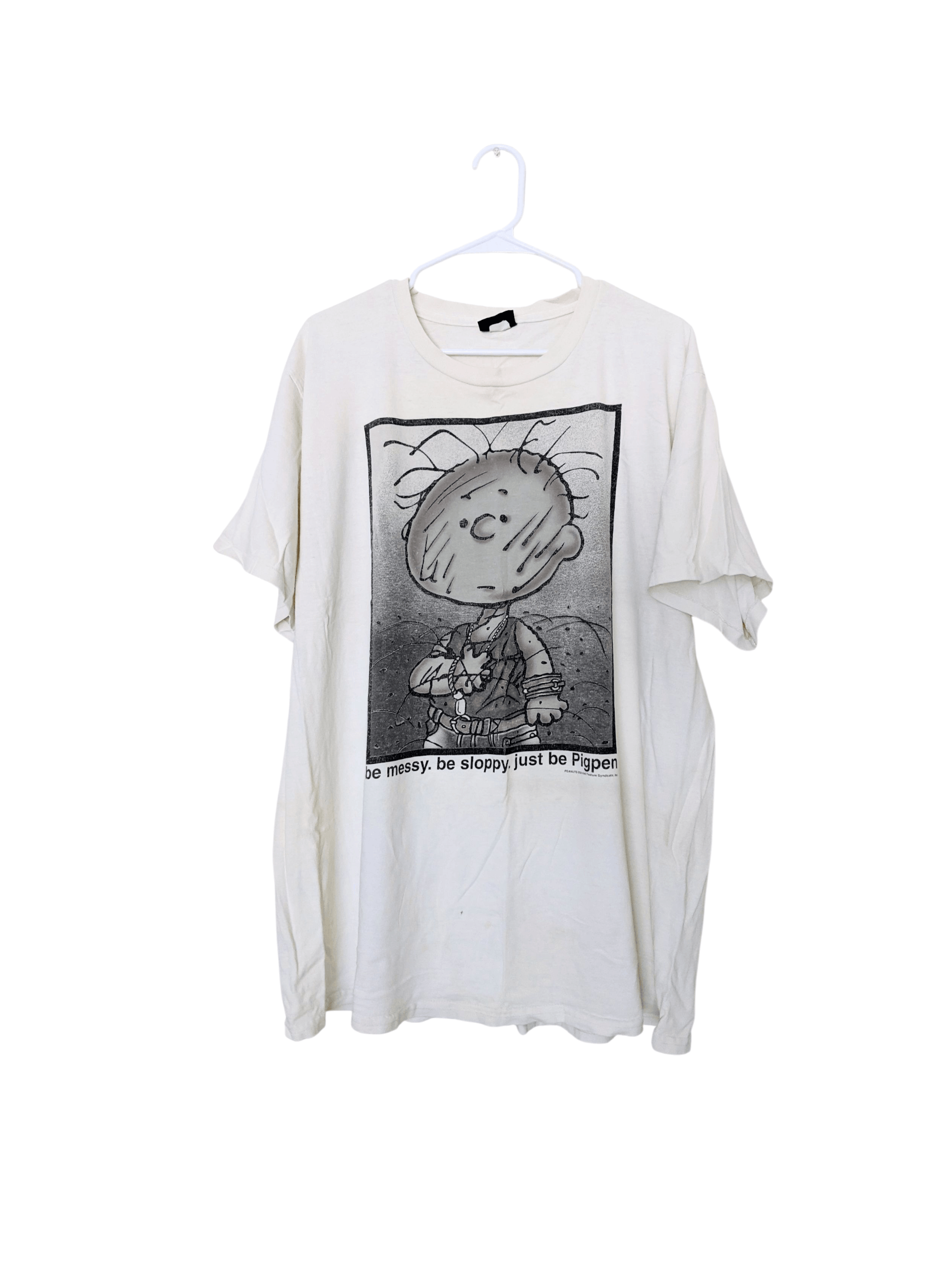 Changes Vintage Rare Graphic Peanuts Pig Pen Shirt Size US XL / EU 56 / 4 - 1 Thumbnail