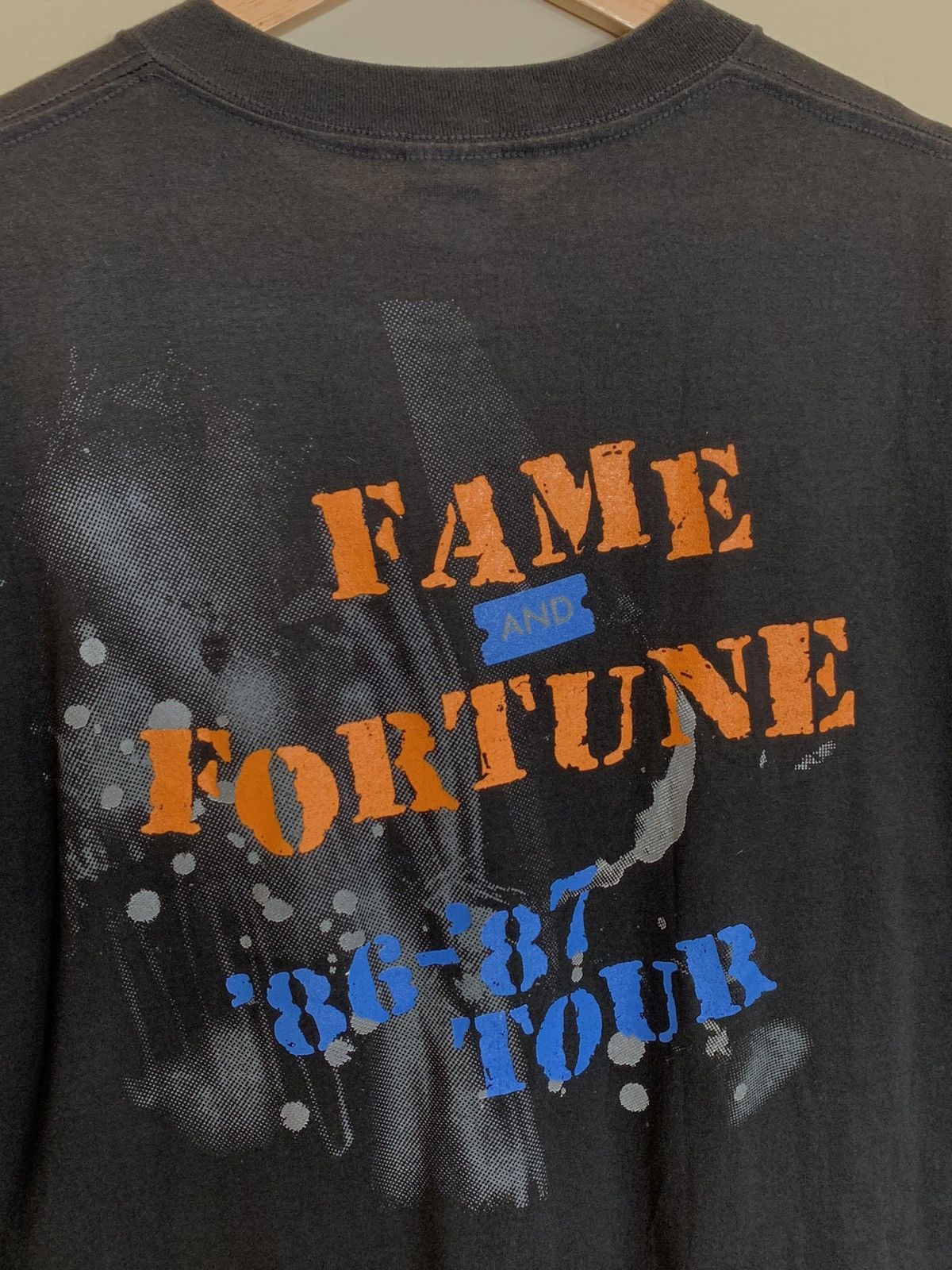 Band Tees *RARE* Vintage 86-87 Bad Company Fame And Fortune Tour Shirt Size US XL / EU 56 / 4 - 3 Thumbnail