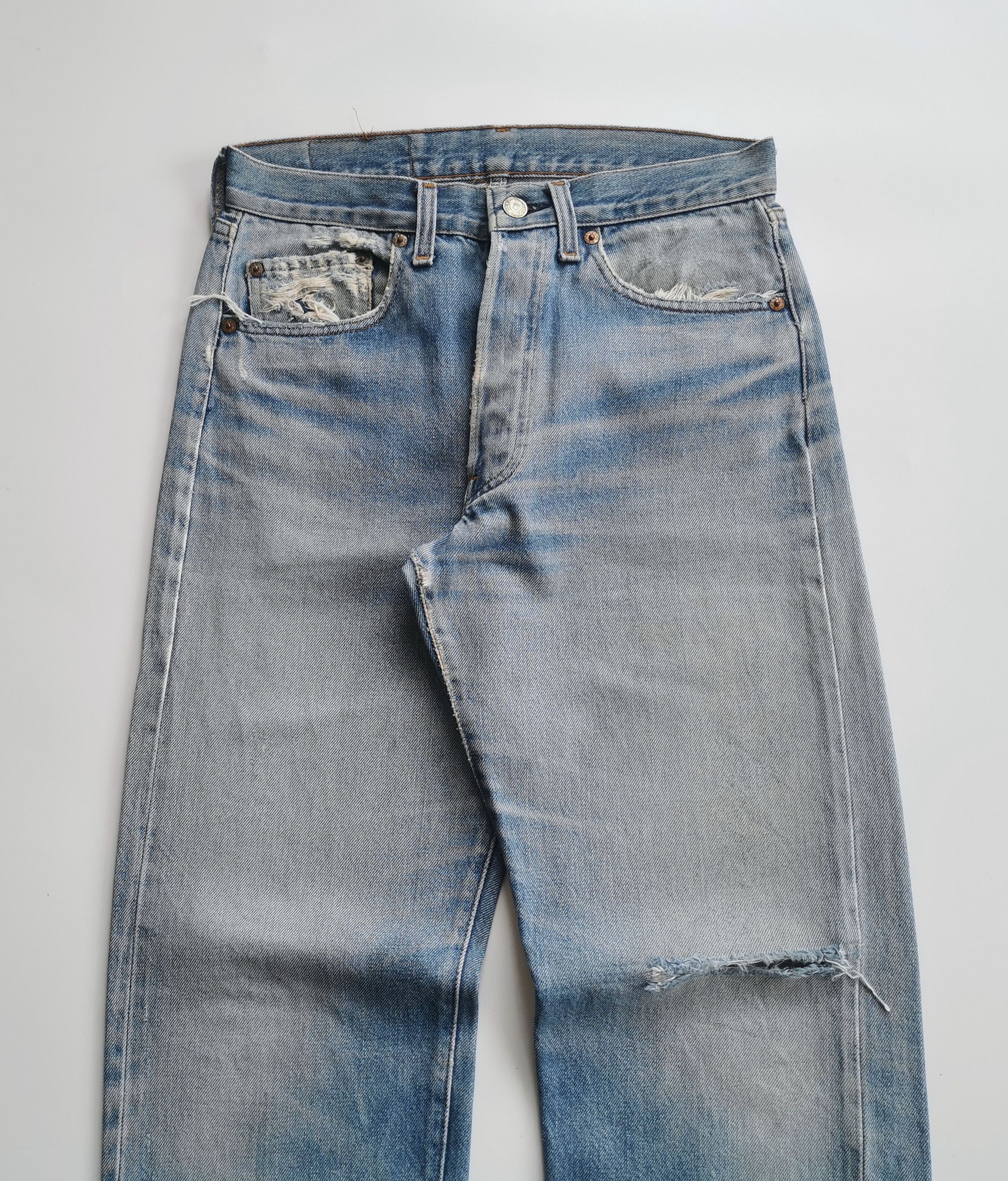 Levi's 70s-80s Selvedge Levis Jeans Size US 28 / EU 44 - 9 Thumbnail