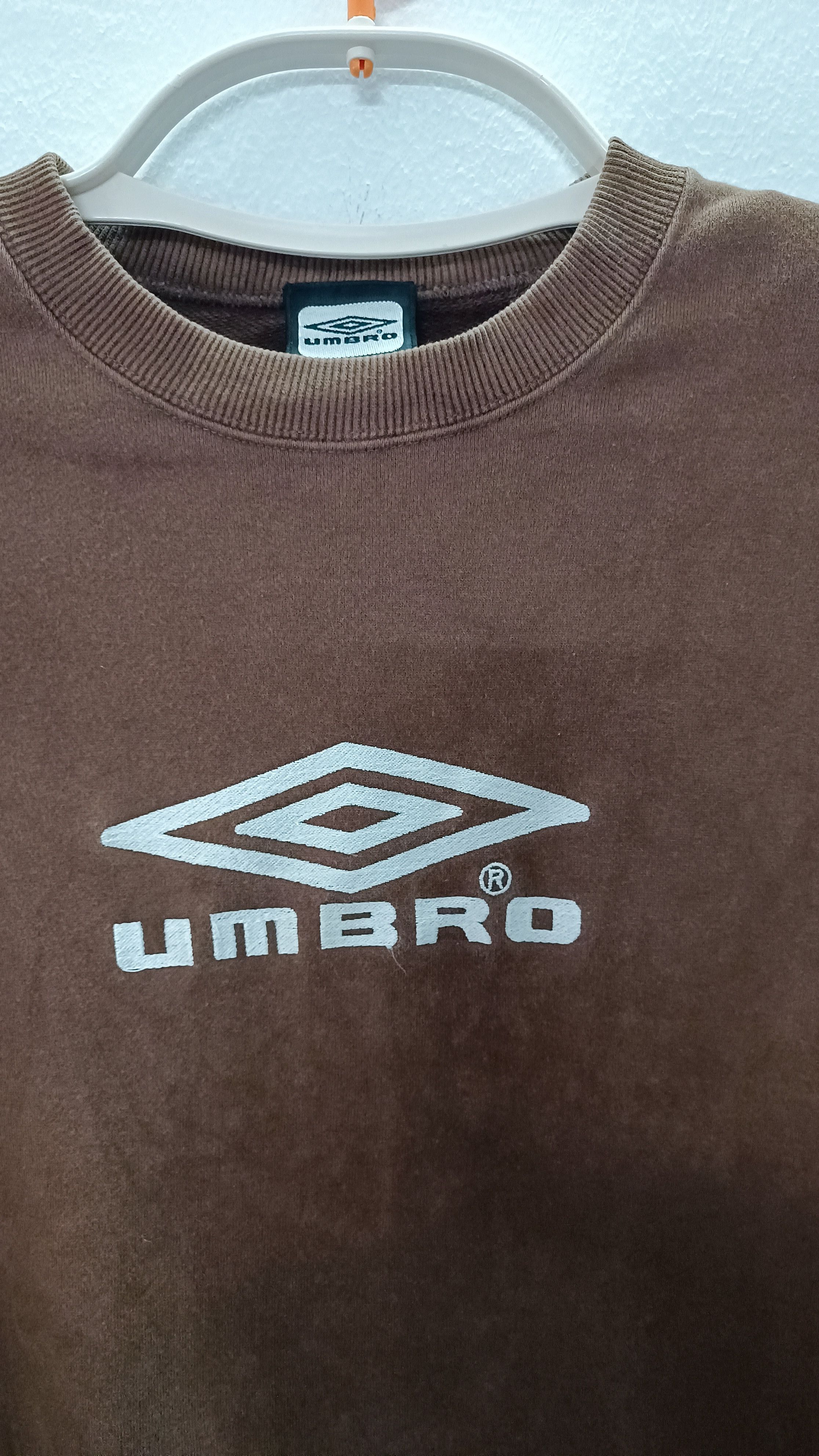 Umbro × Vintage Vintage Umbro Japan Brown Sweatshirts Size US L / EU 52-54 / 3 - 2 Thumbnail