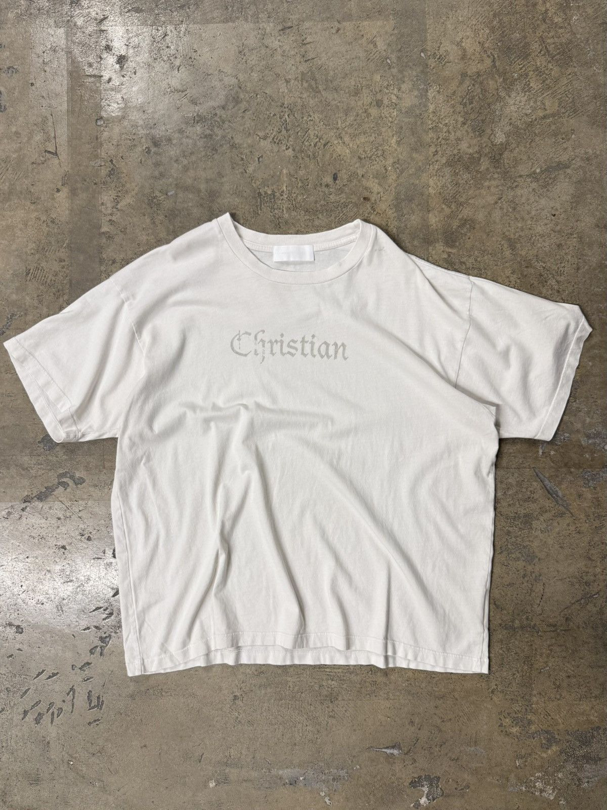 ALEXANDER DIGENOVA Alexander Digenova White Christian Tee Size US L / EU 52-54 / 3 - 1 Thumbnail