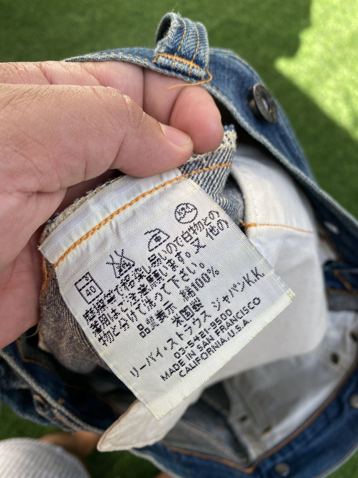 Levi's Vintage Clothing W32x32 Vintage levi's 201 redline buckle back distressed Size US 32 / EU 48 - 10 Thumbnail
