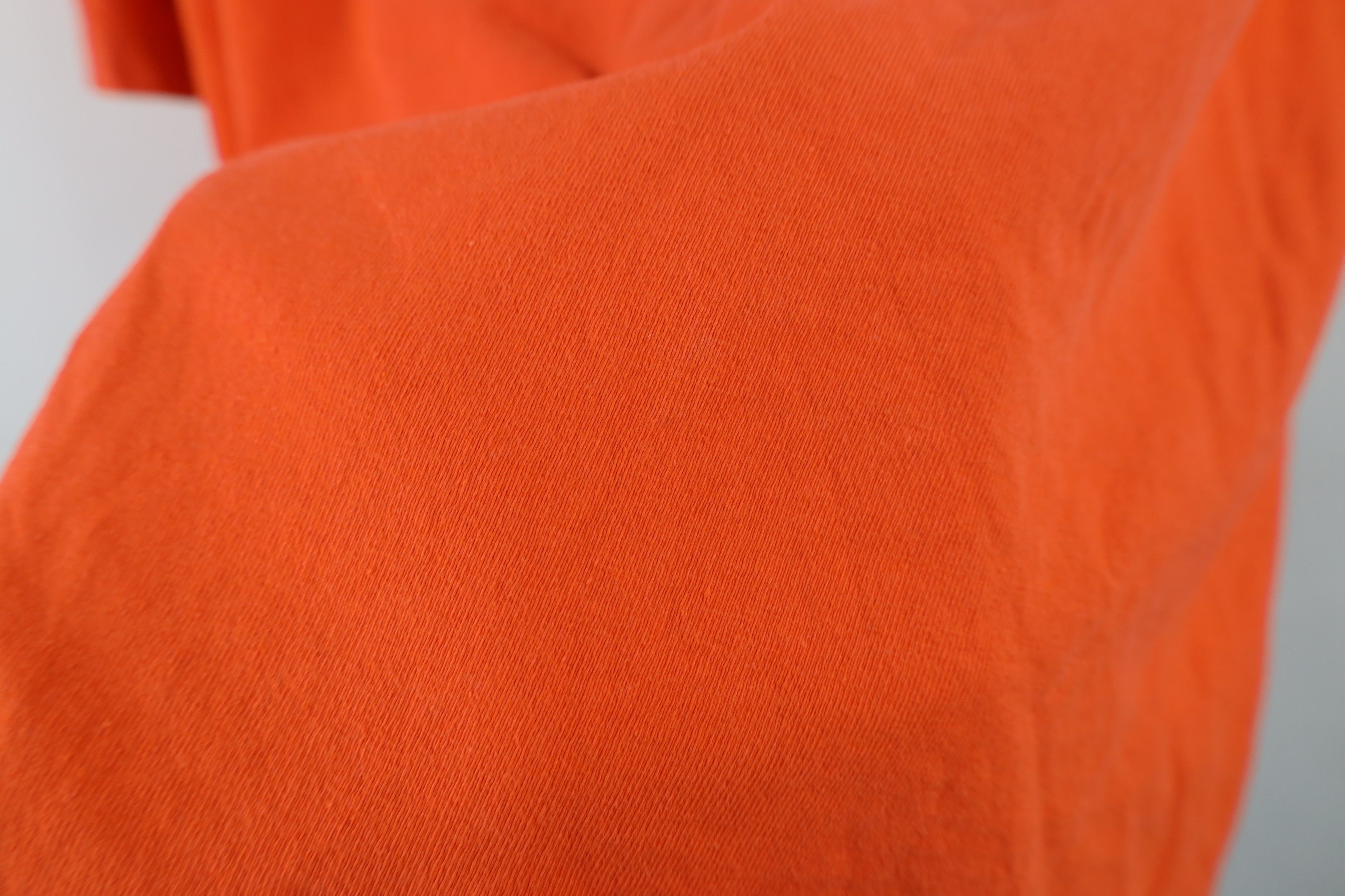 Adidas Vintage Y2K Adidas Spell Out Short Sleeve T-Shirt Orange Size US L / EU 52-54 / 3 - 8 Thumbnail