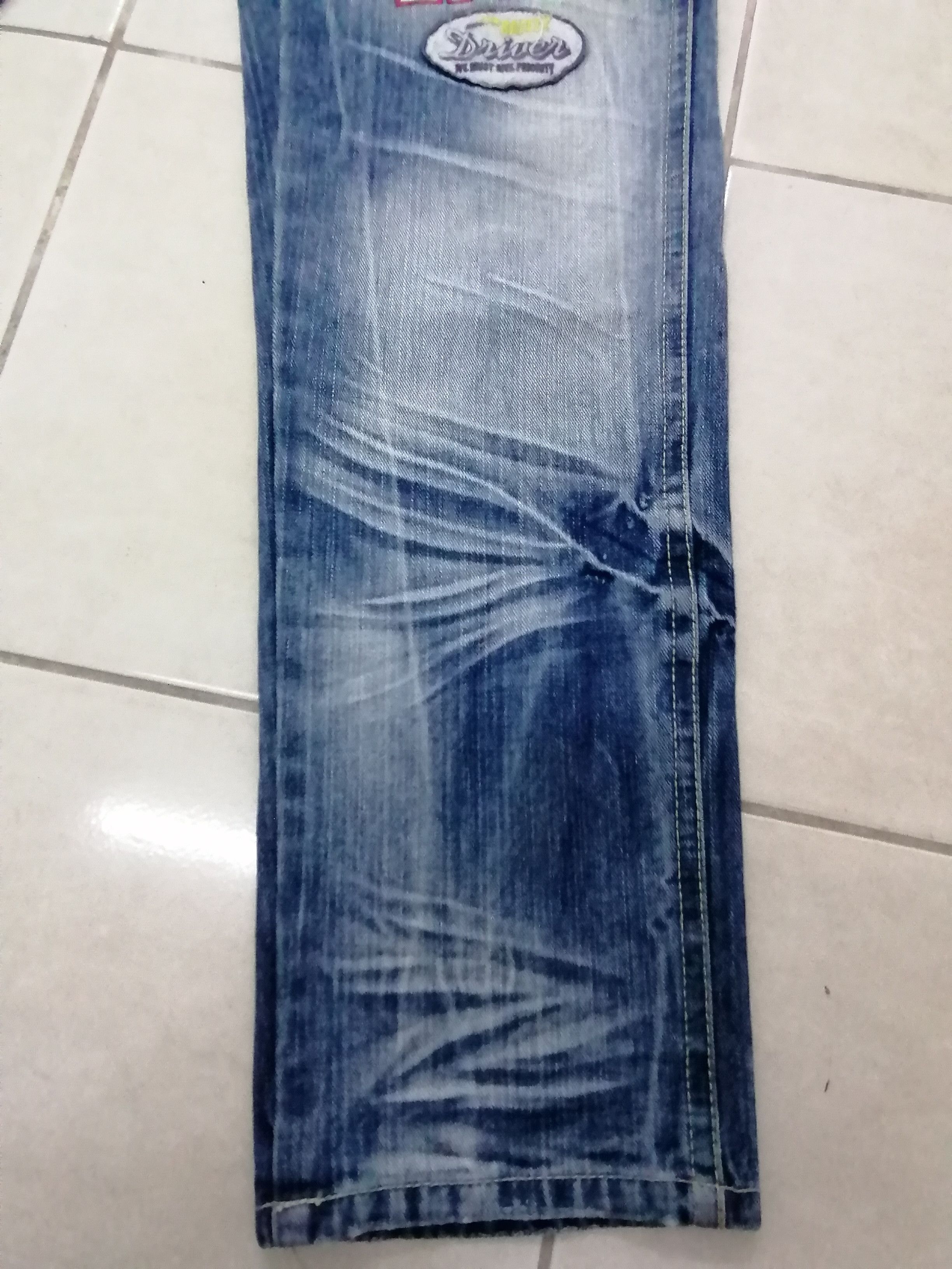Japanese Brand Bluntly Japanese Overall Patch Denim Size US 33 - 9 Thumbnail
