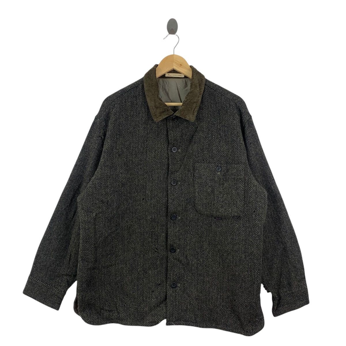 Vintage Vintage PAPAS ISLAND x SYDNEY H SHAW Herringbone Chore Size US XL / EU 56 / 4 - 3 Thumbnail