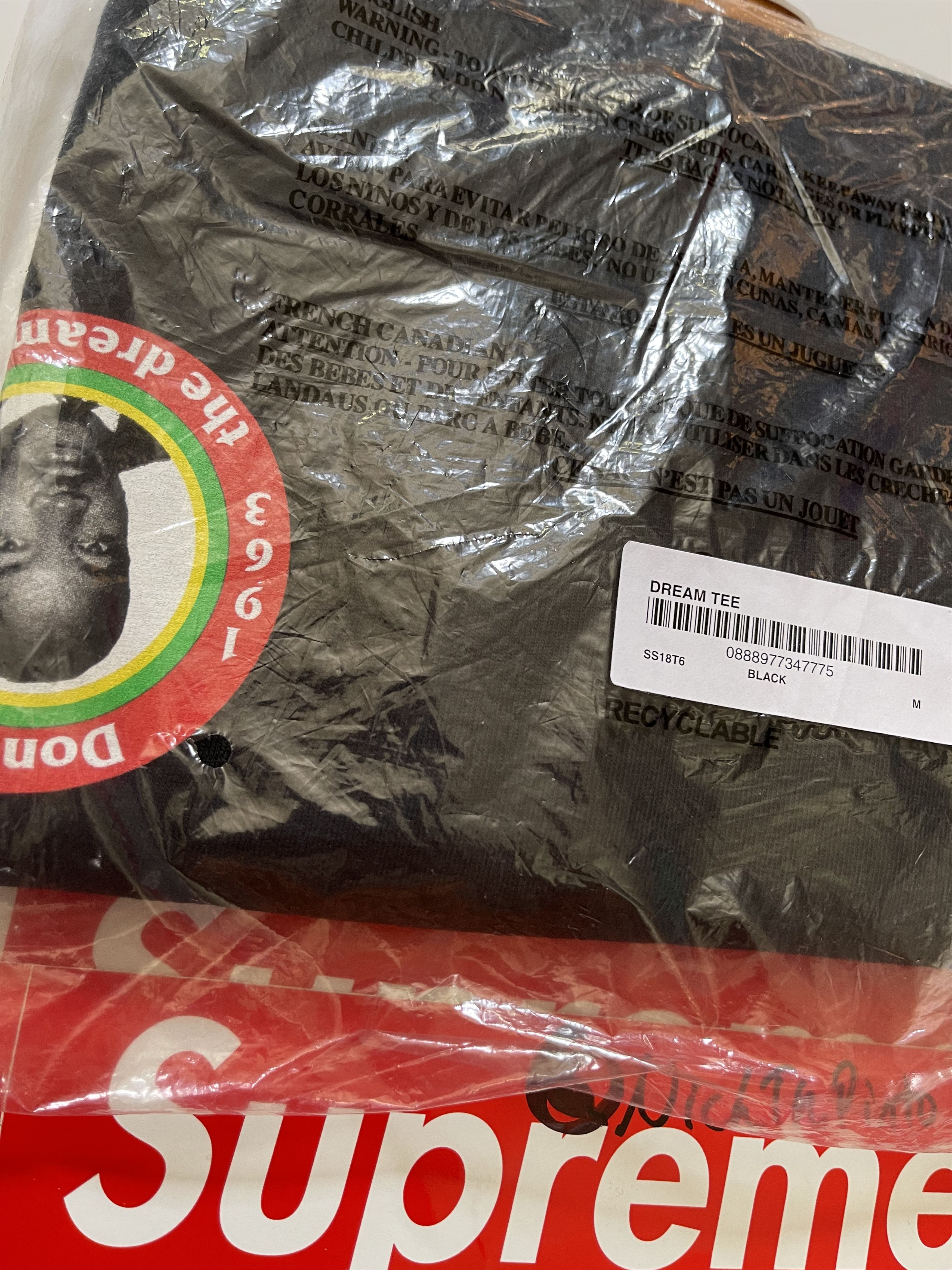 Supreme Dream Tee (MLK) Size US M / EU 48-50 / 2 - 3 Thumbnail