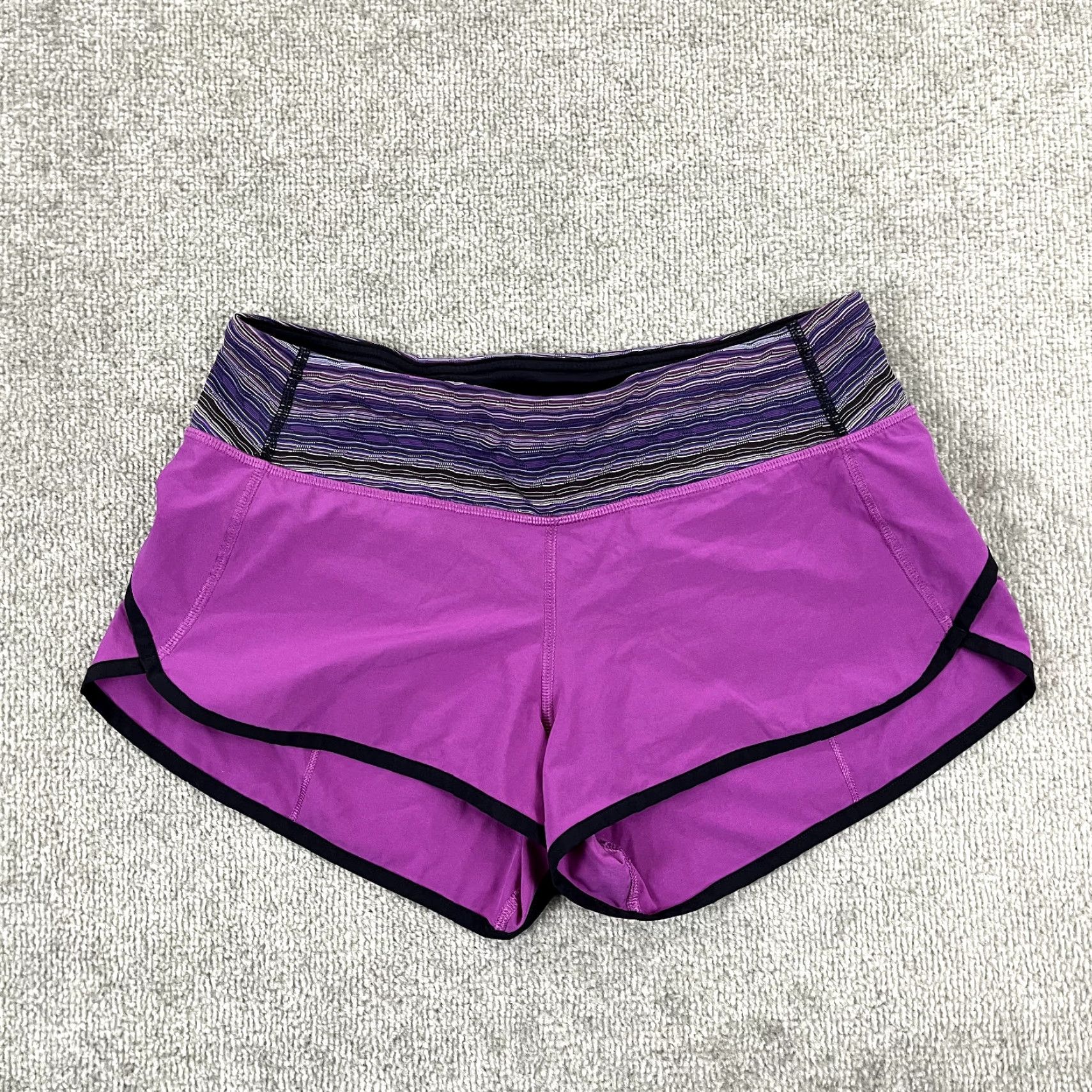 Lululemon LULULEMON Shorts Women Size 6 Speed Up Purple Lined 3" Running Gym Train Size 28" / US 6 / IT 42 - 4 Thumbnail