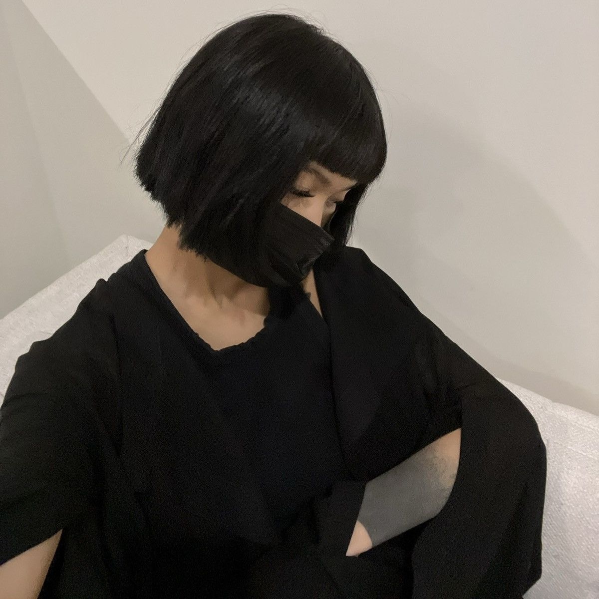 Ann Demeulemeester ANN DEMEULEMEESTER SHEER TRENCH - BLACK - 38 Size XS / US 0-2 / IT 36-38 - 8 Thumbnail