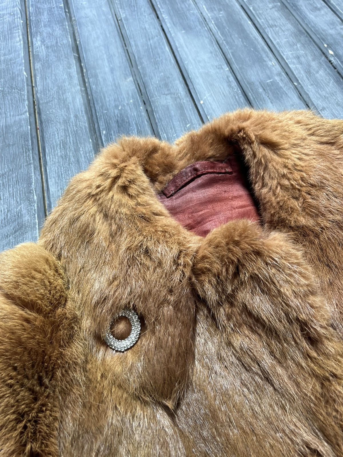 Japanese Brand Vtg Yohji Yamamoto If Six Was Nine Style Opium Fur Jacket Size S / US 4 / IT 40 - 7 Thumbnail