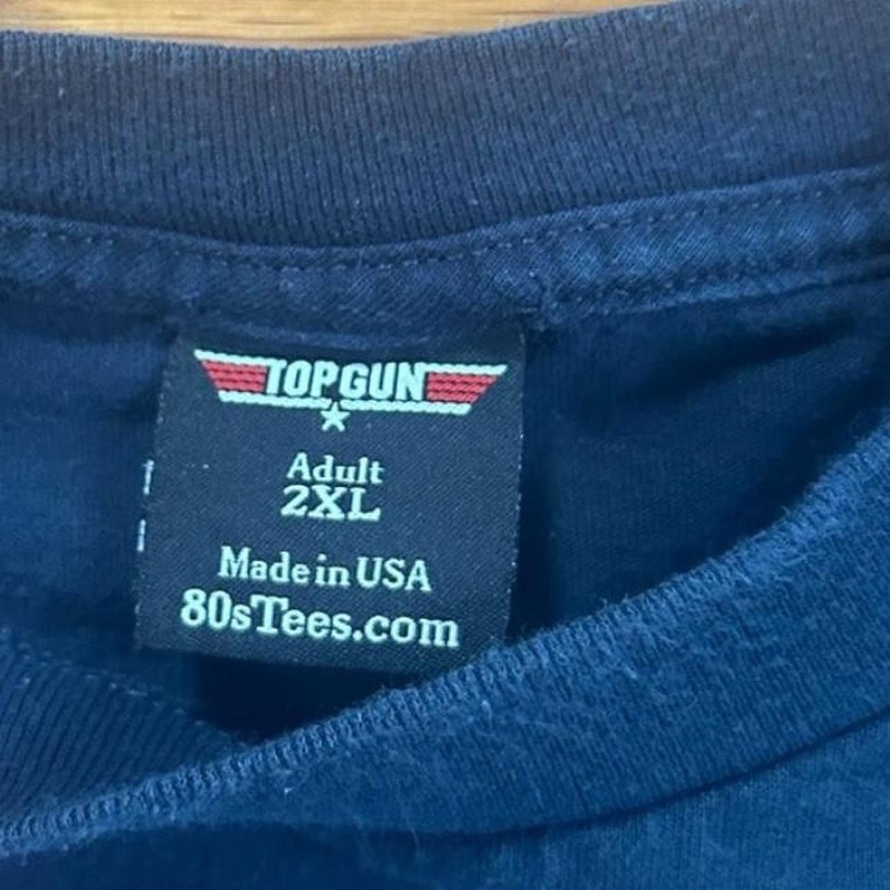 Vintage Vintage 2006 Top Gun Movie "Wingman" Tee Size US XXL / EU 58 / 5 - 5 Thumbnail