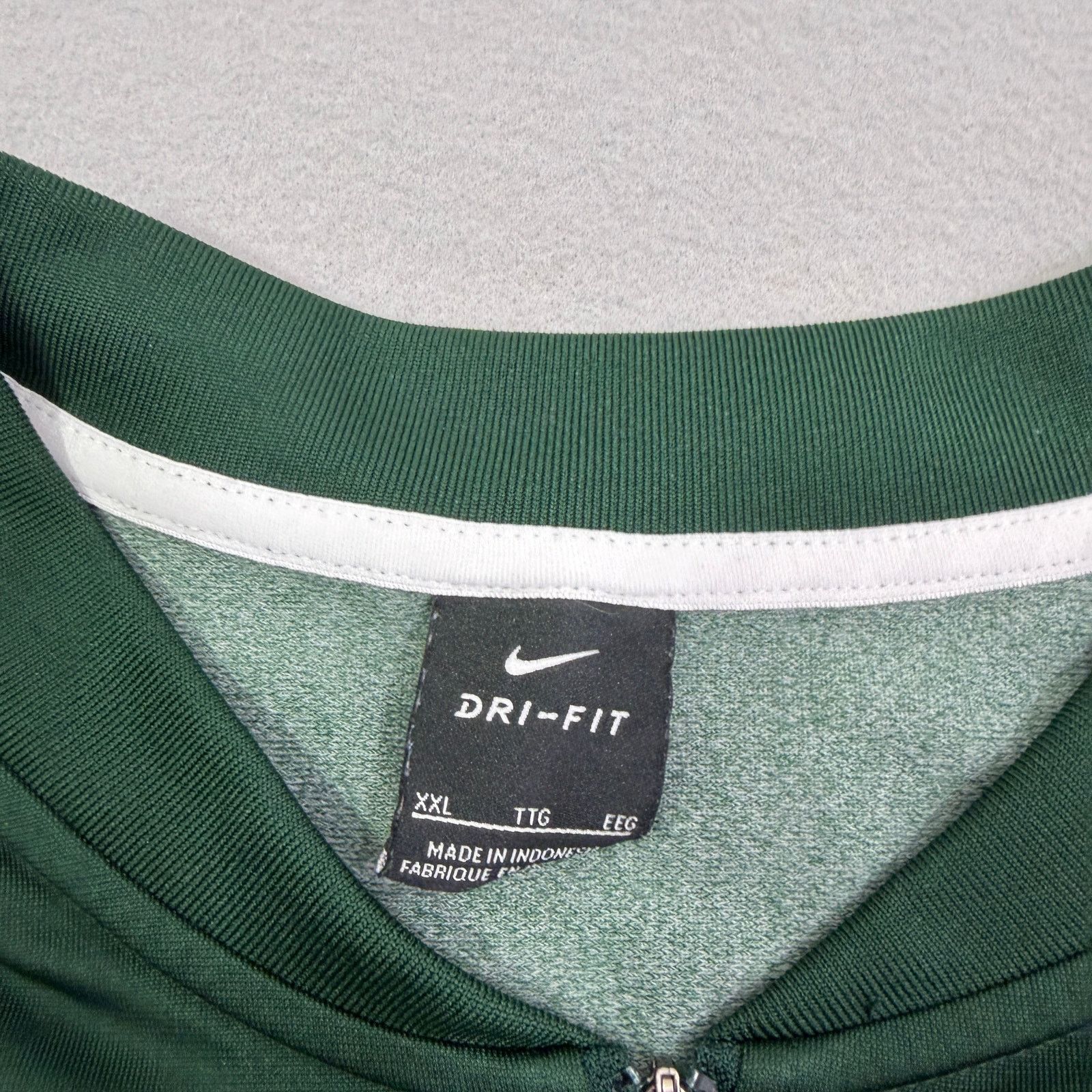 Nike Nike Michigan State Spartans 1/4 Zip Pullover Men's 2XL Size US XXL / EU 58 / 5 - 4 Thumbnail