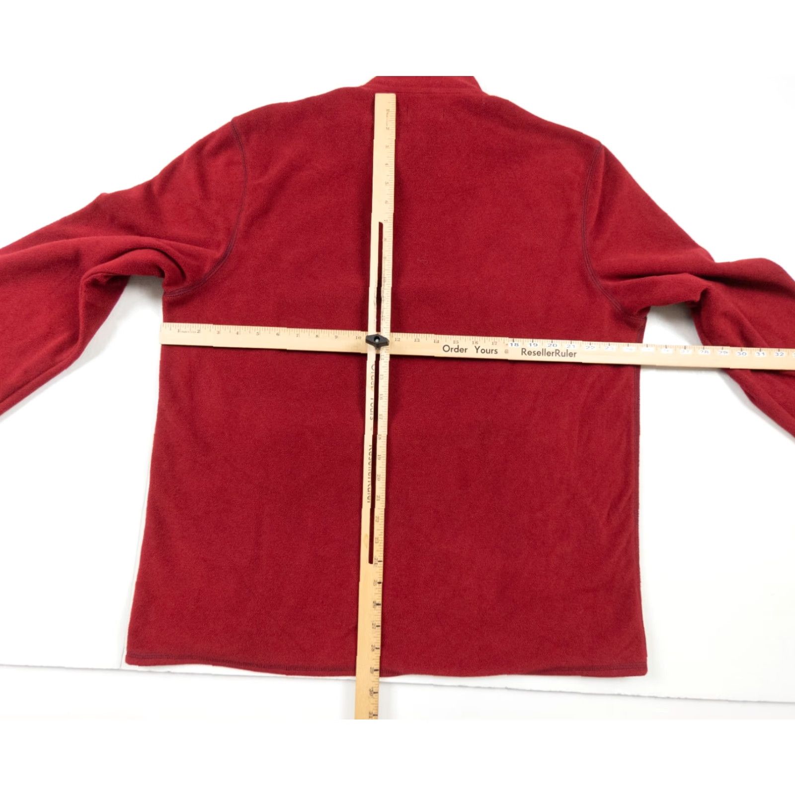 Club Room Club Room Men’s XL Red Fleece 1/4 Zip Sweater Pullover Long Sleeve Jersey Style Casual Business Travel Size US XL / EU 56 / 4 - 6 Thumbnail