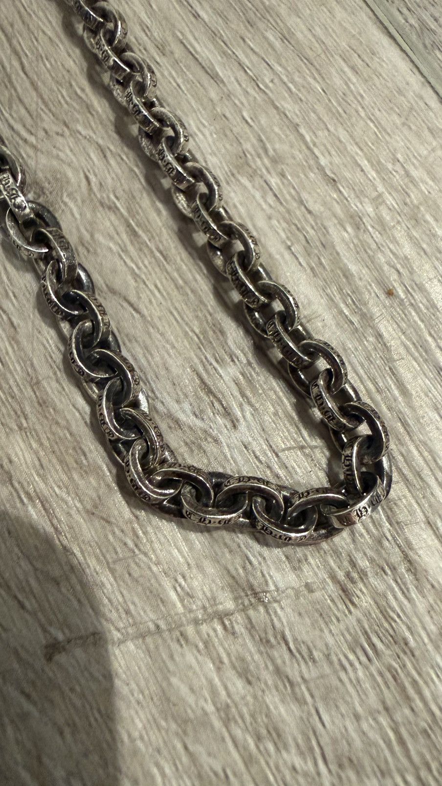 Chrome Hearts CHROME HEARTS “18” “INCH PAPER CHAIN” .925/14k CLASP Size ONE SIZE - 5 Thumbnail