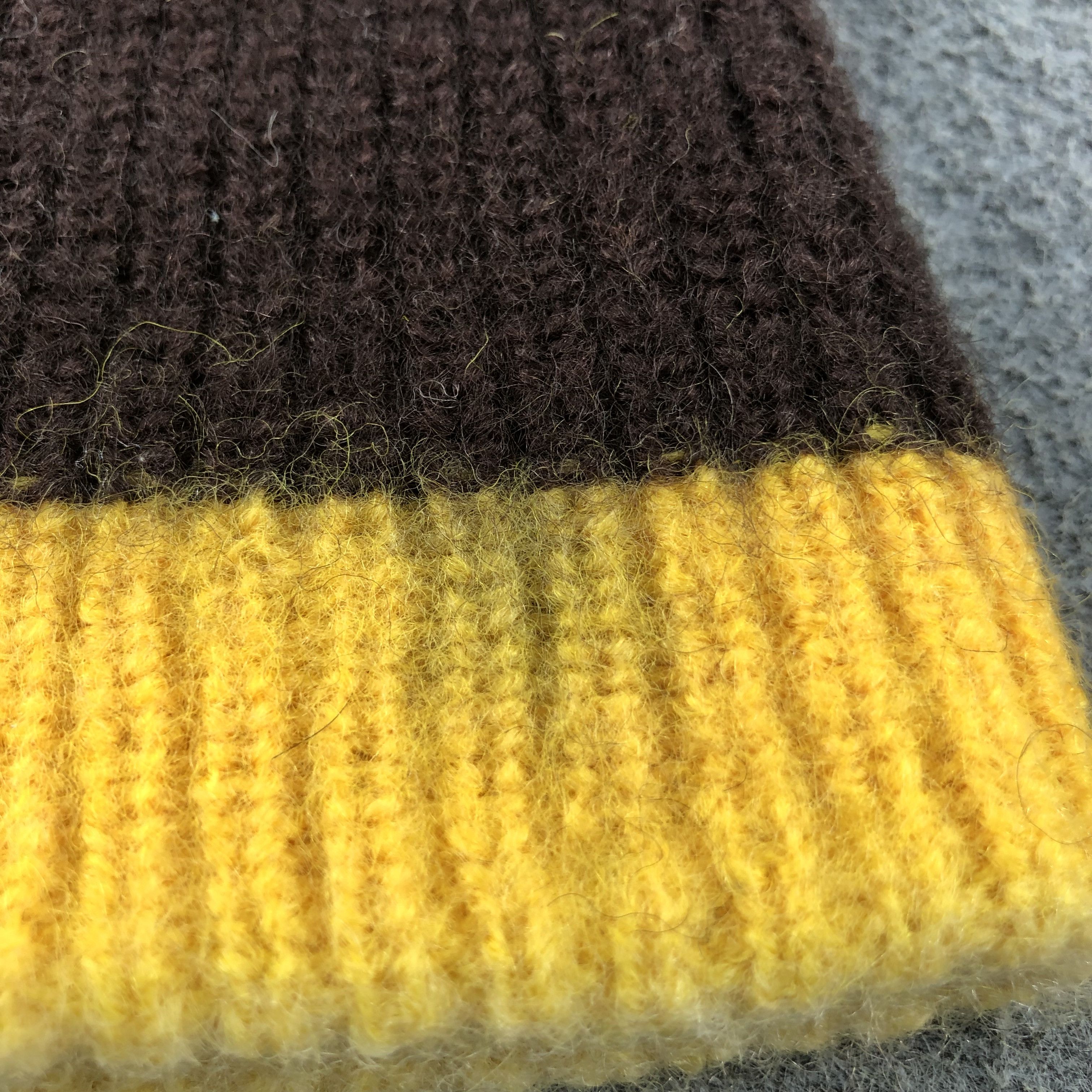 Vintage Wool Beanie Snowcap Snow Hat Winter Hat B188 Size ONE SIZE - 6 Thumbnail
