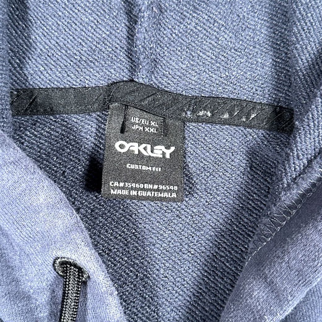 Oakley Oakley Sweater Adult XL Blue Zip Hoodie Motocross Factory Pilot Oakley Size US XL / EU 56 / 4 - 4 Thumbnail