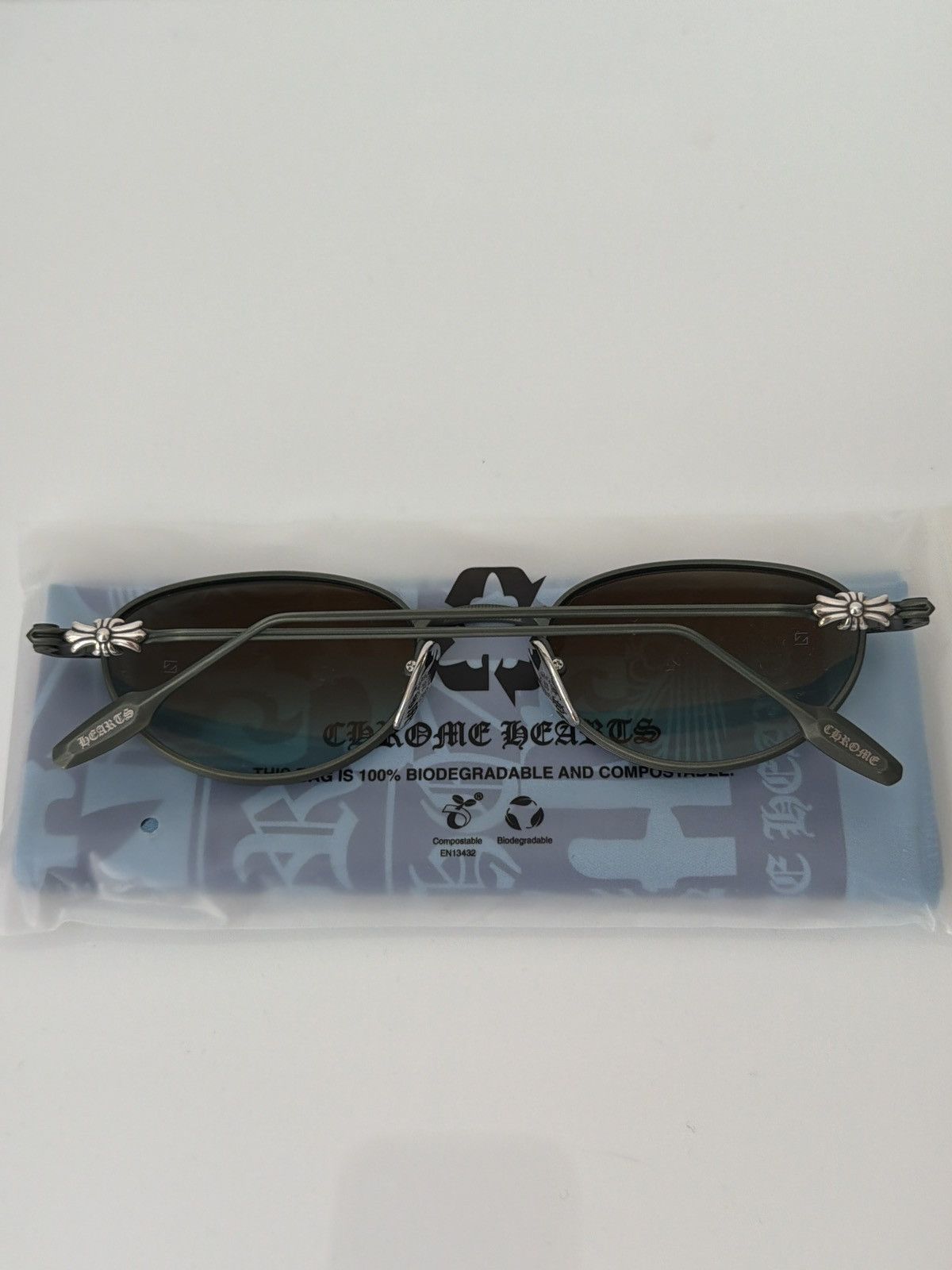 Chrome Hearts Chrome Hearts Clitorial Brushed Dark Olive 53-22-143 BDOLV Size ONE SIZE - 5 Thumbnail