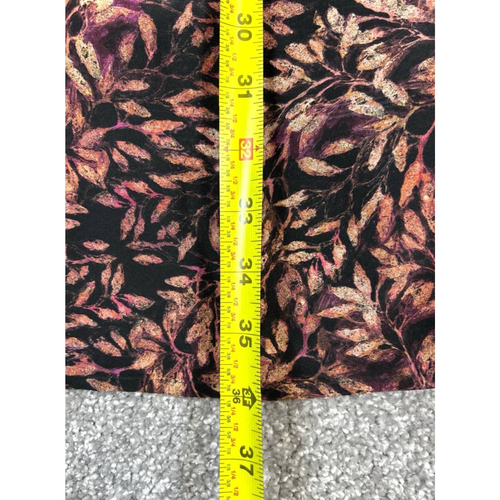 Vintage Peruvian Connection Shirt Dress Womens XS Brown Purple Floral Button Up Dress Shirt Size XS / US 0-2 / IT 36-38 - 8 Thumbnail