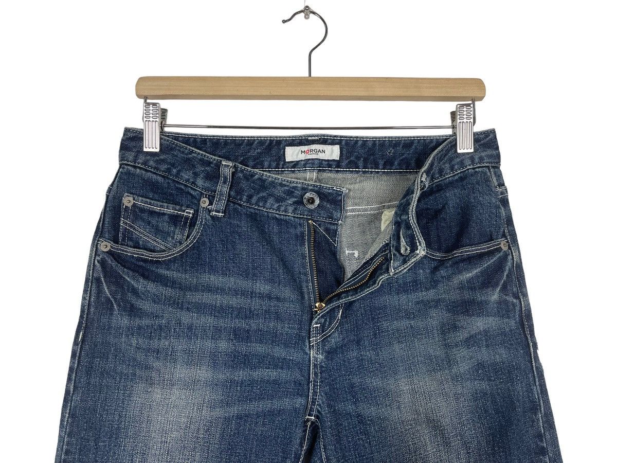 GOSTAR DE FUGA Morgan Homme High Waist Flare Jeans Size US 30 / EU 46 - 11 Thumbnail