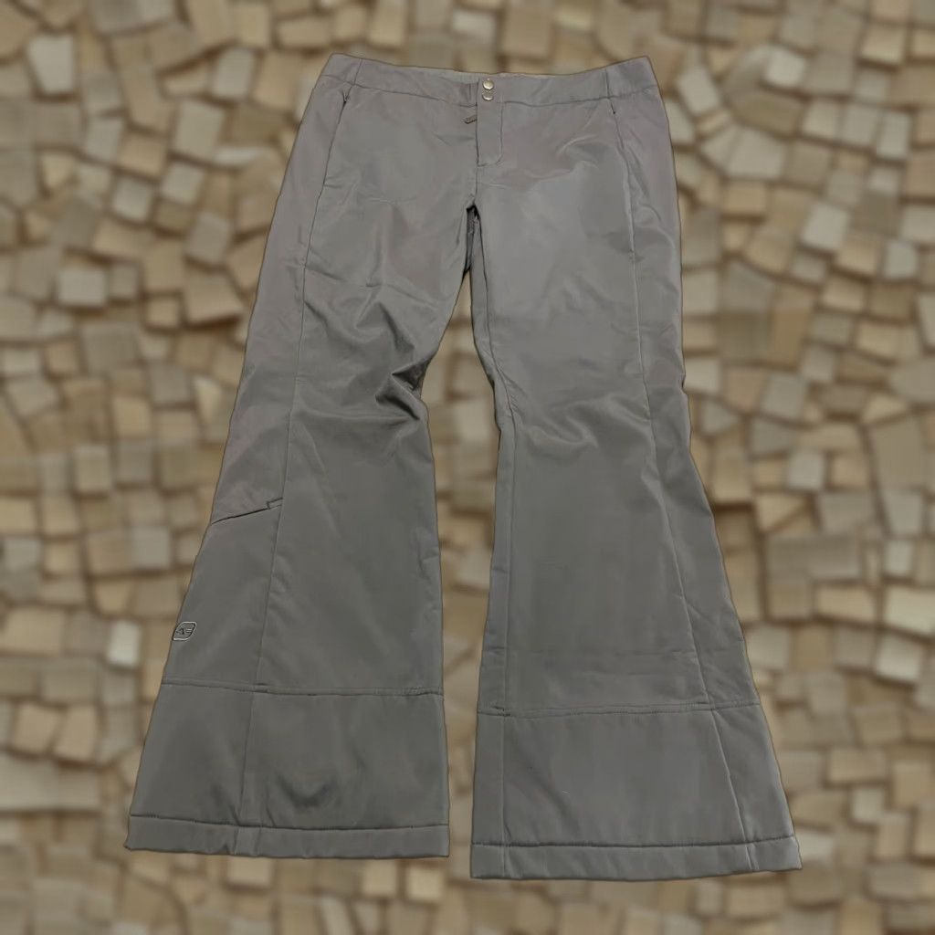 Free Country Free Country Women's Pants XL Gray Flared Lined Regular Inseam 30" Casual Size 40" / US 18 - 1 Thumbnail