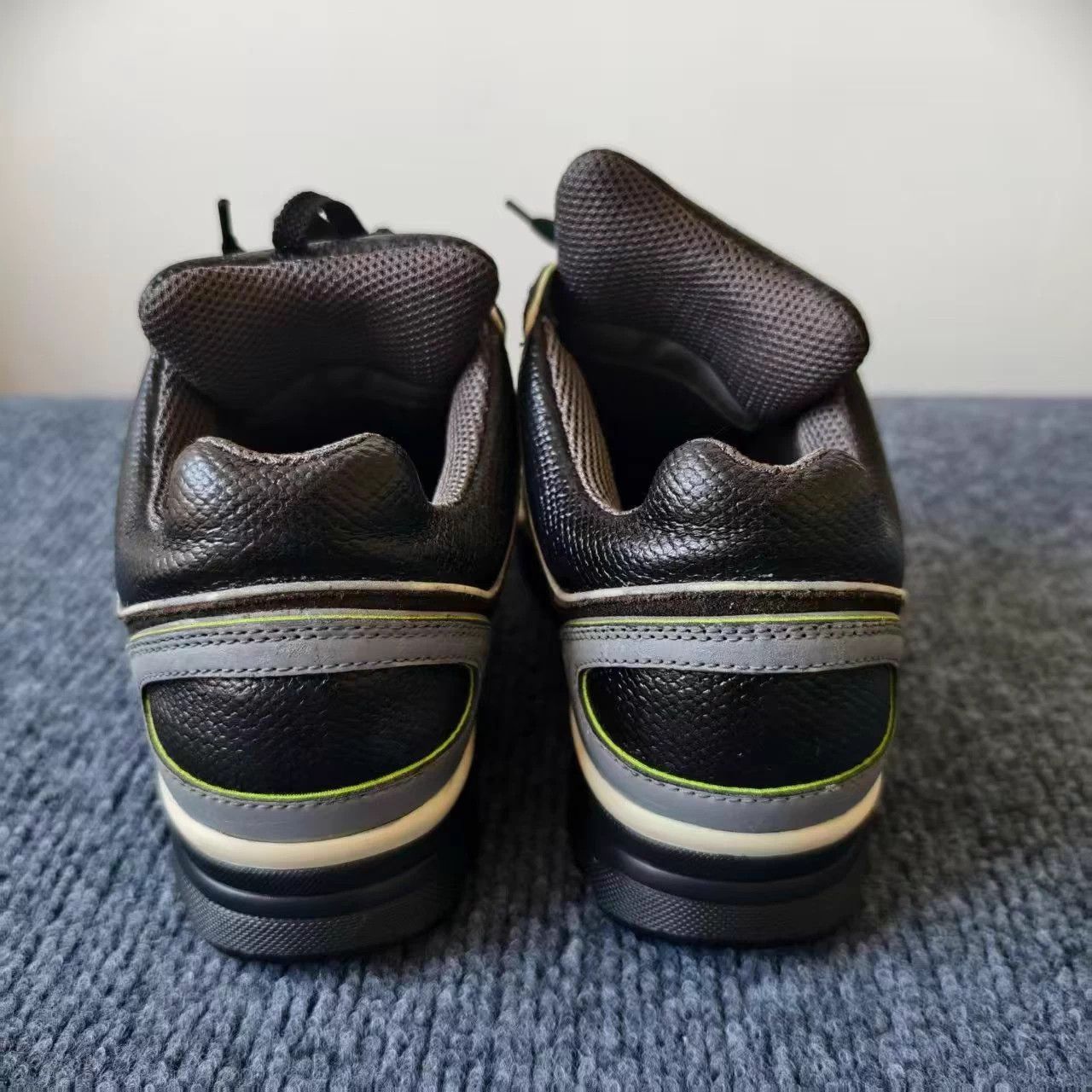 Chanel Chanel Classic CC Logo Black & Gray Sneakers Size US 5.5 / IT 35.5 - 5 Thumbnail
