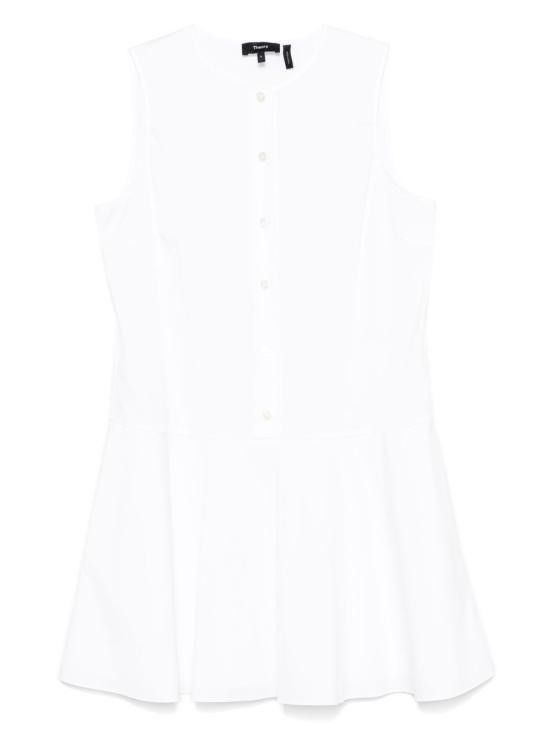 Theory THEORY Women Mid Skirts P0304607 100 White Size S / US 4 / IT 40 - 1 Thumbnail
