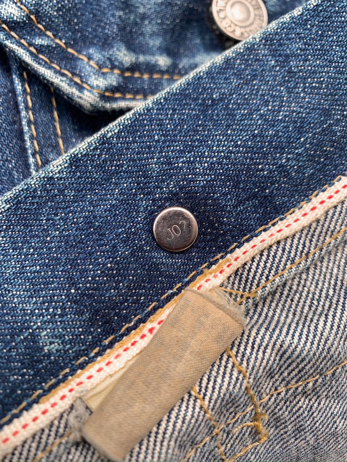 Levi's Vtg 90s Levis 507 Type ll Trucker Denim Jacket Made in Japan Size US L / EU 52-54 / 3 - 8 Thumbnail
