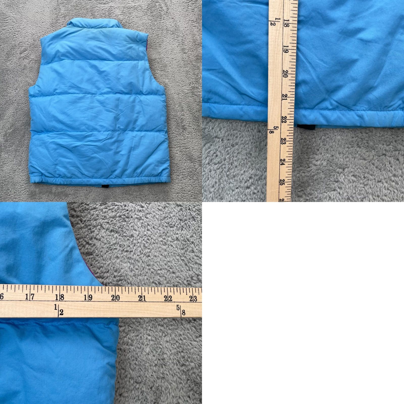 The North Face VINTAGE The North Face Vest Mens Medium Blue Purple Puffer Insulated Hiking Size US M / EU 48-50 / 2 - 8 Thumbnail