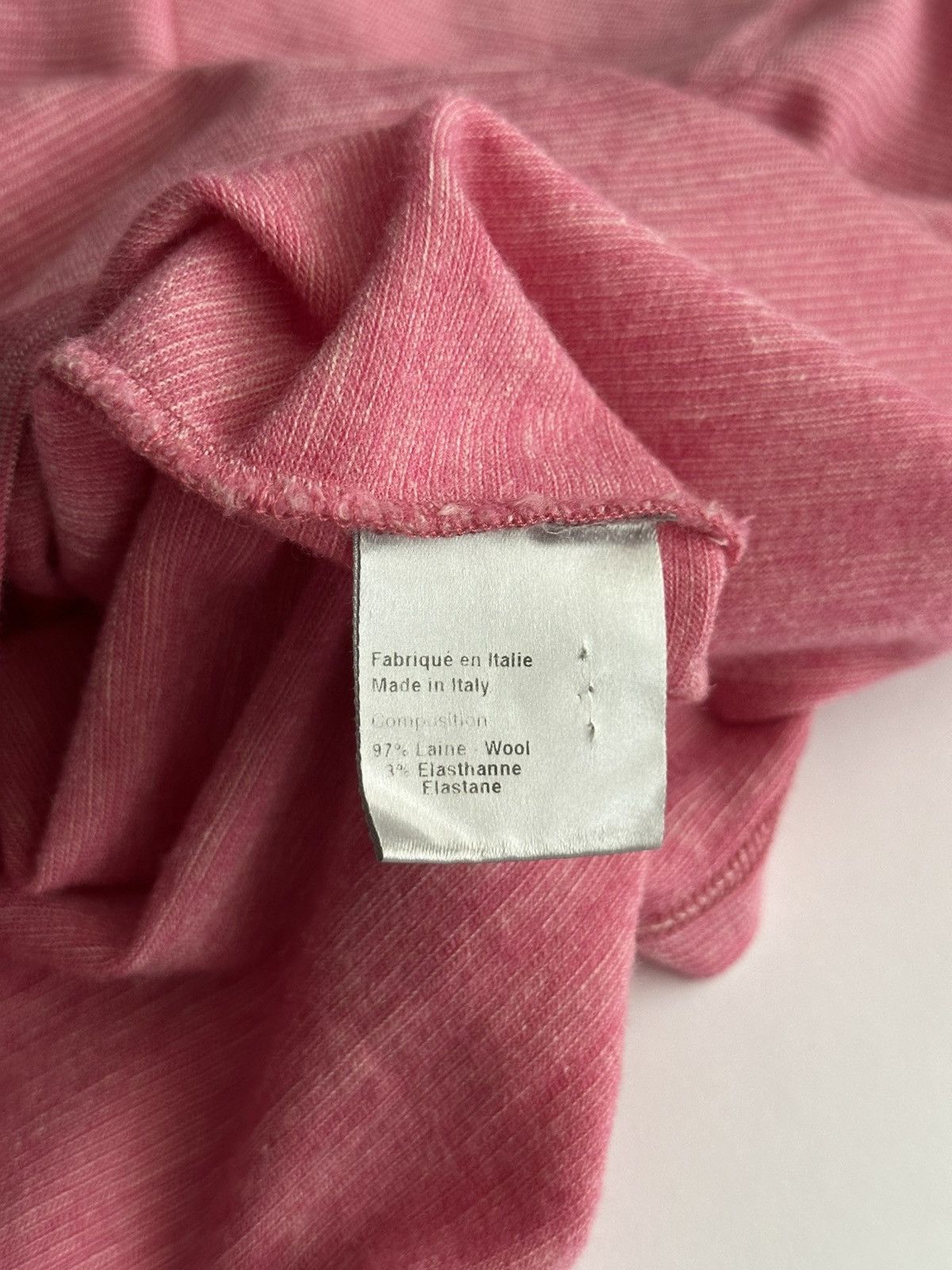 Dior Dior by Hedi Slimane AW05 Striped Wool Turtleneck Sweater Size US L / EU 52-54 / 3 - 5 Thumbnail