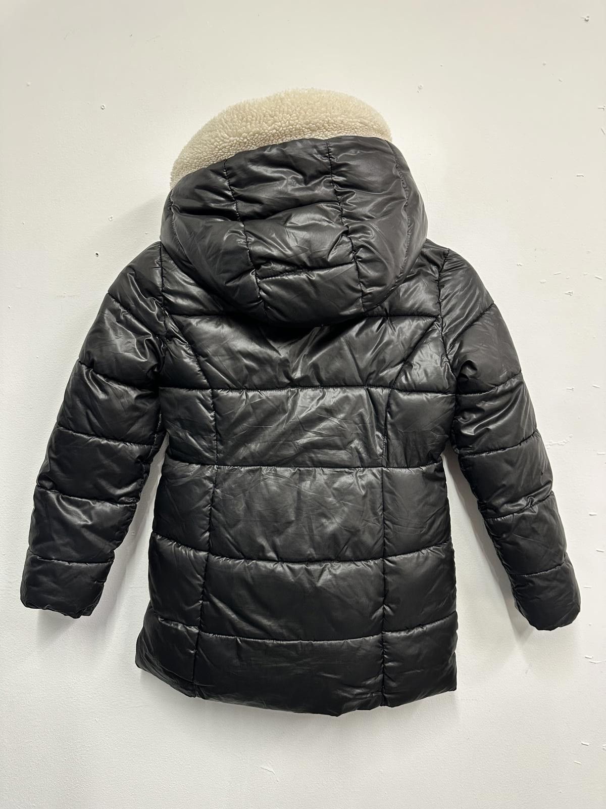 Michael Kors Michael Kors Black Puffer Jacket with Hood and Sherpa Lining Size M / US 6-8 / IT 42-44 - 2 Thumbnail