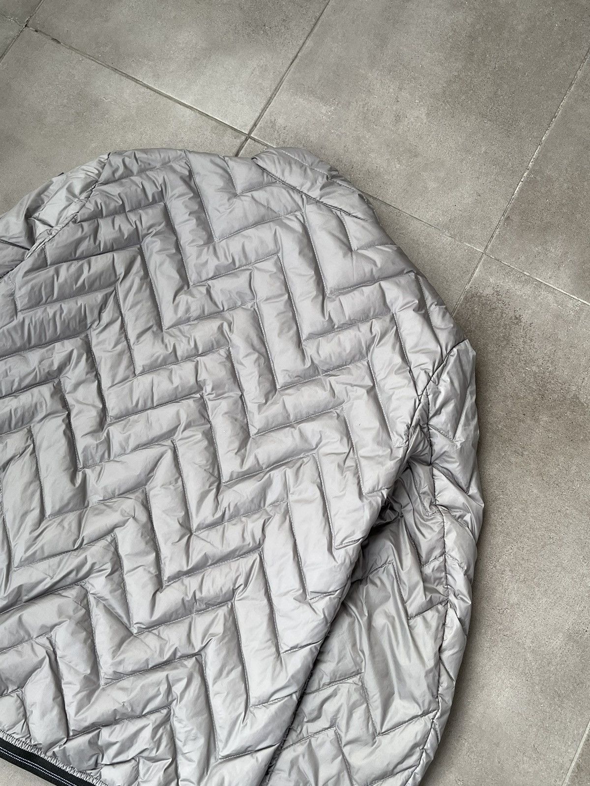 Other Blauer USA Sleeve Logo Quilted Grey Light Puffer Jacket Size US M / EU 48-50 / 2 - 14 Thumbnail