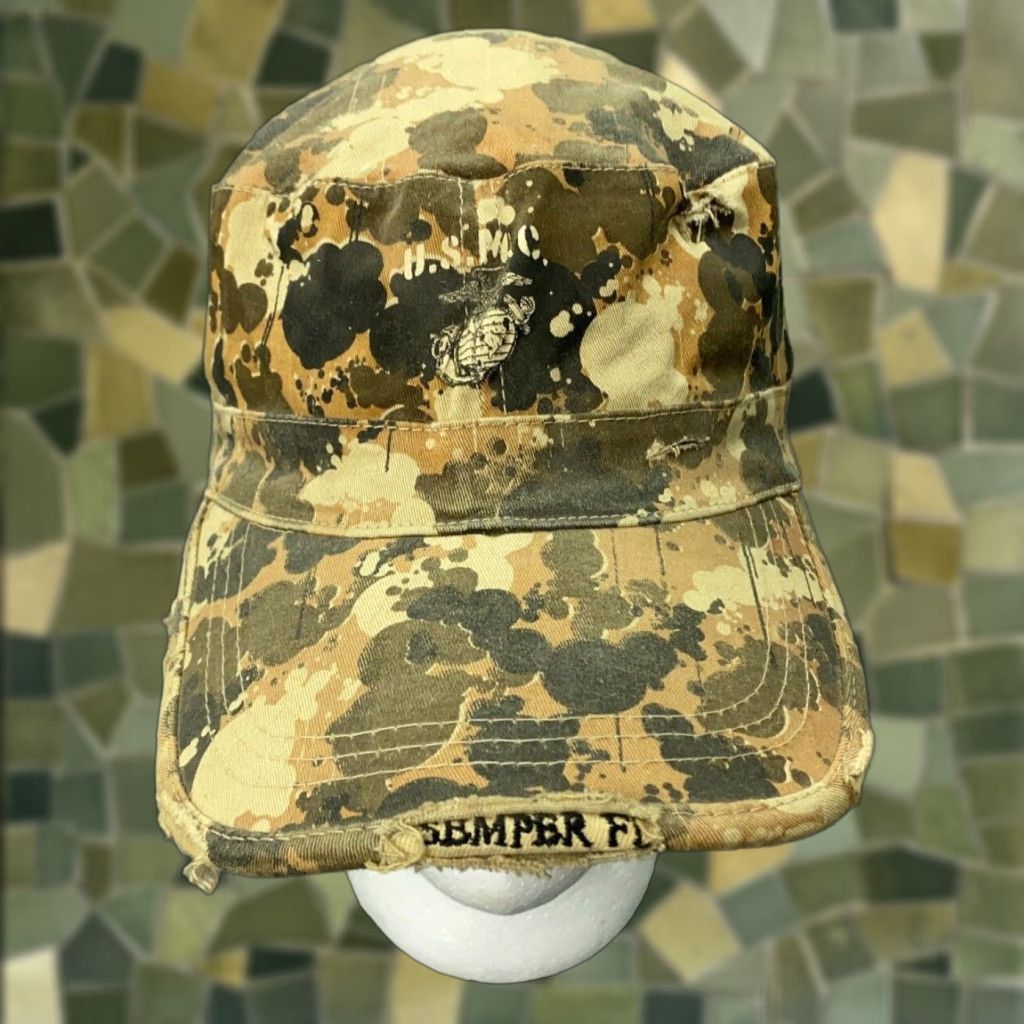 Carhartt USMC Cap Hat Mens One Size Green Digital Camo Camouflage Semper Fi Marine Corp Size ONE SIZE - 1 Thumbnail