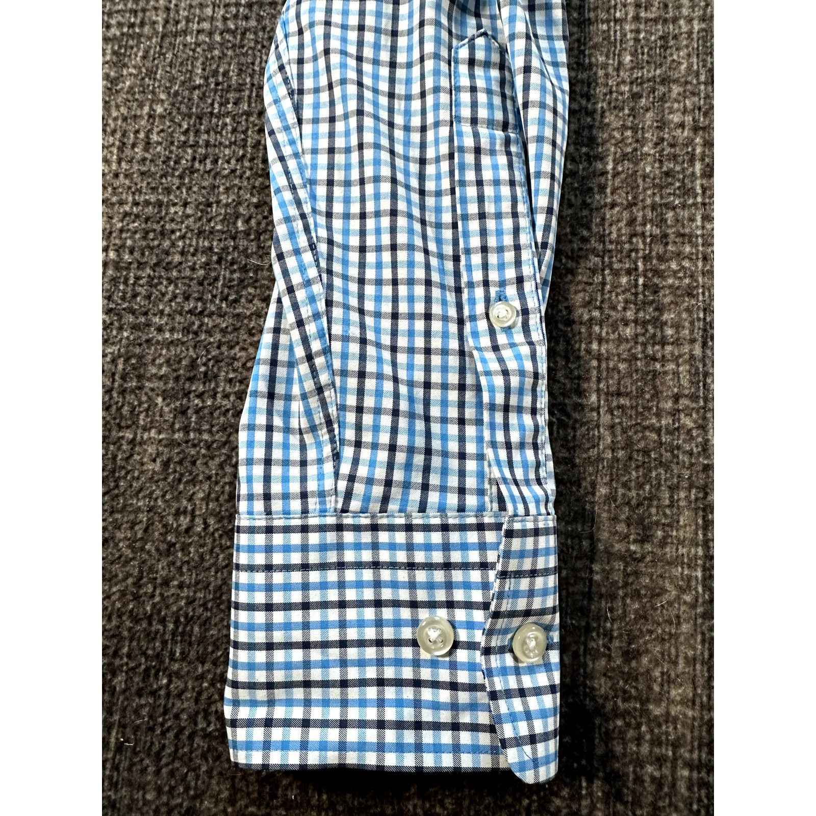 Peter Millar Peter Millar Summer Comfort Blue Black Mens Long Sleeve Lrg Size US L / EU 52-54 / 3 - 3 Thumbnail