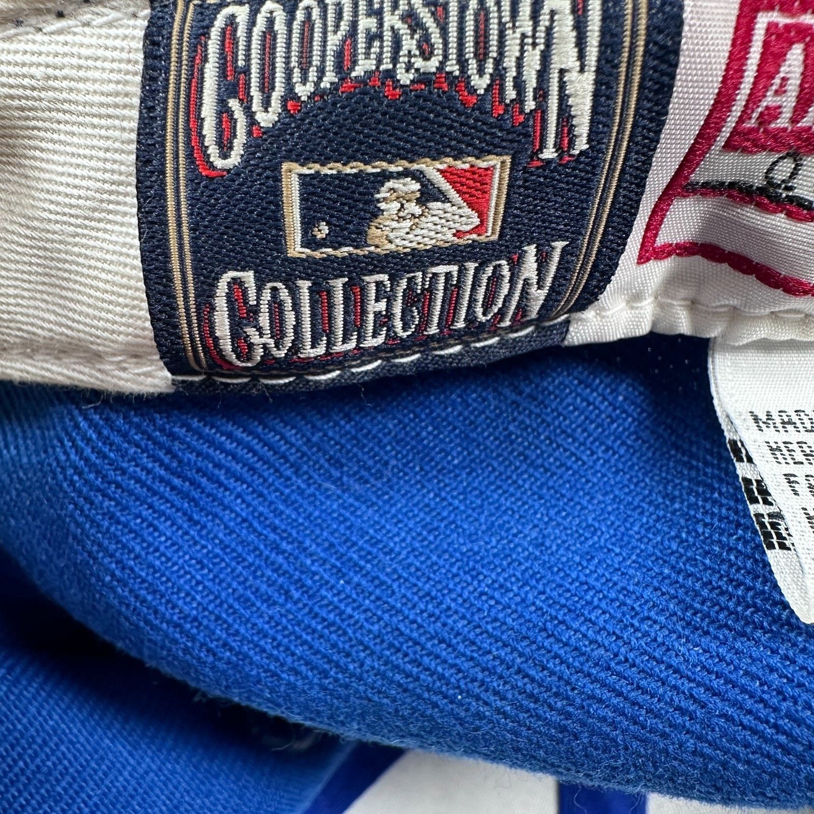 American Needle Vintage Brooklyn Dodgers Fitted Hat Cooperstown Men 7.5 Blue Size ONE SIZE - 9 Thumbnail