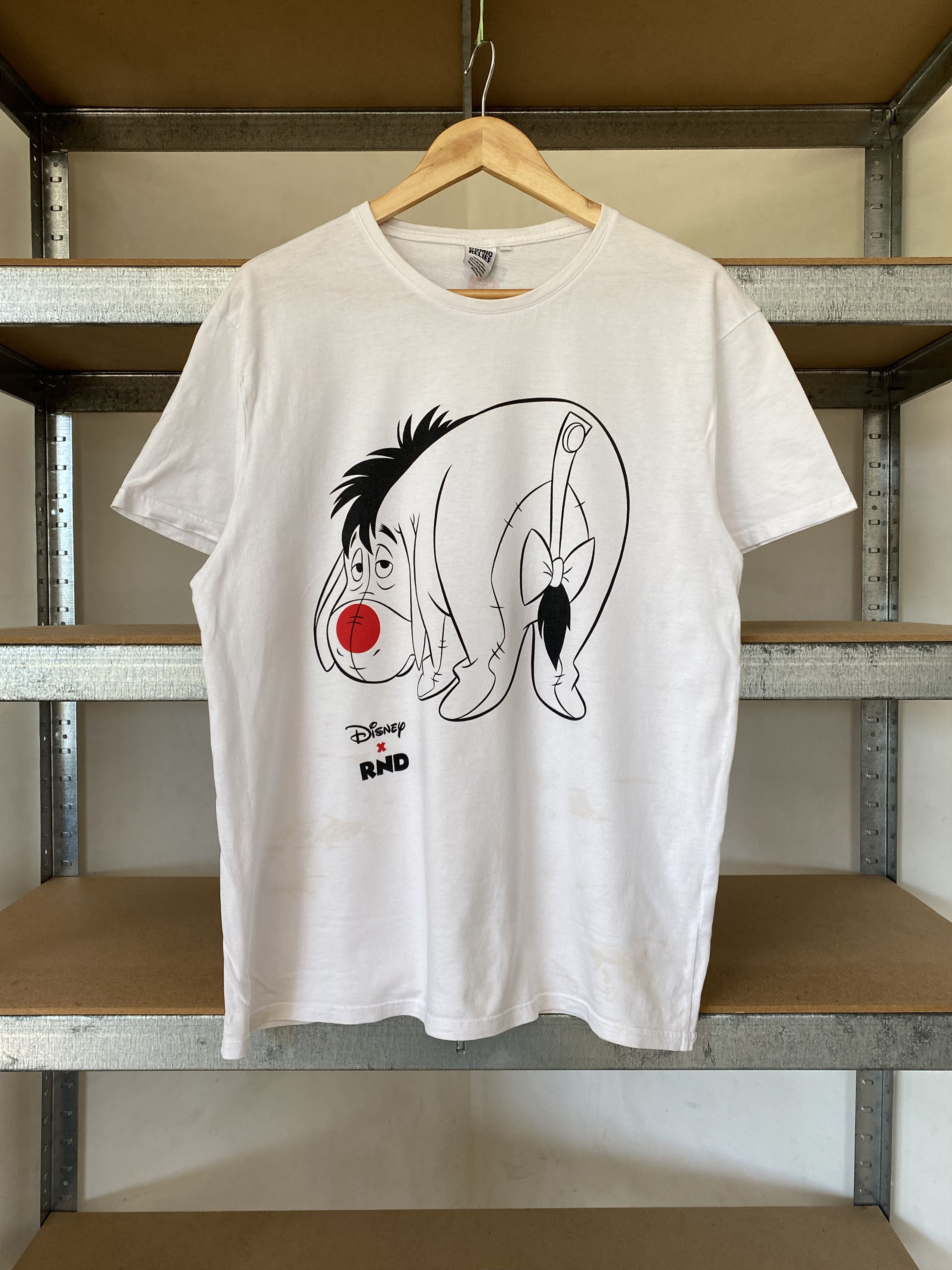 Cartoon Network Comic Relief Winnie The Pooh Vintage Cartoon Tee Size US L / EU 52-54 / 3 - 1 Thumbnail