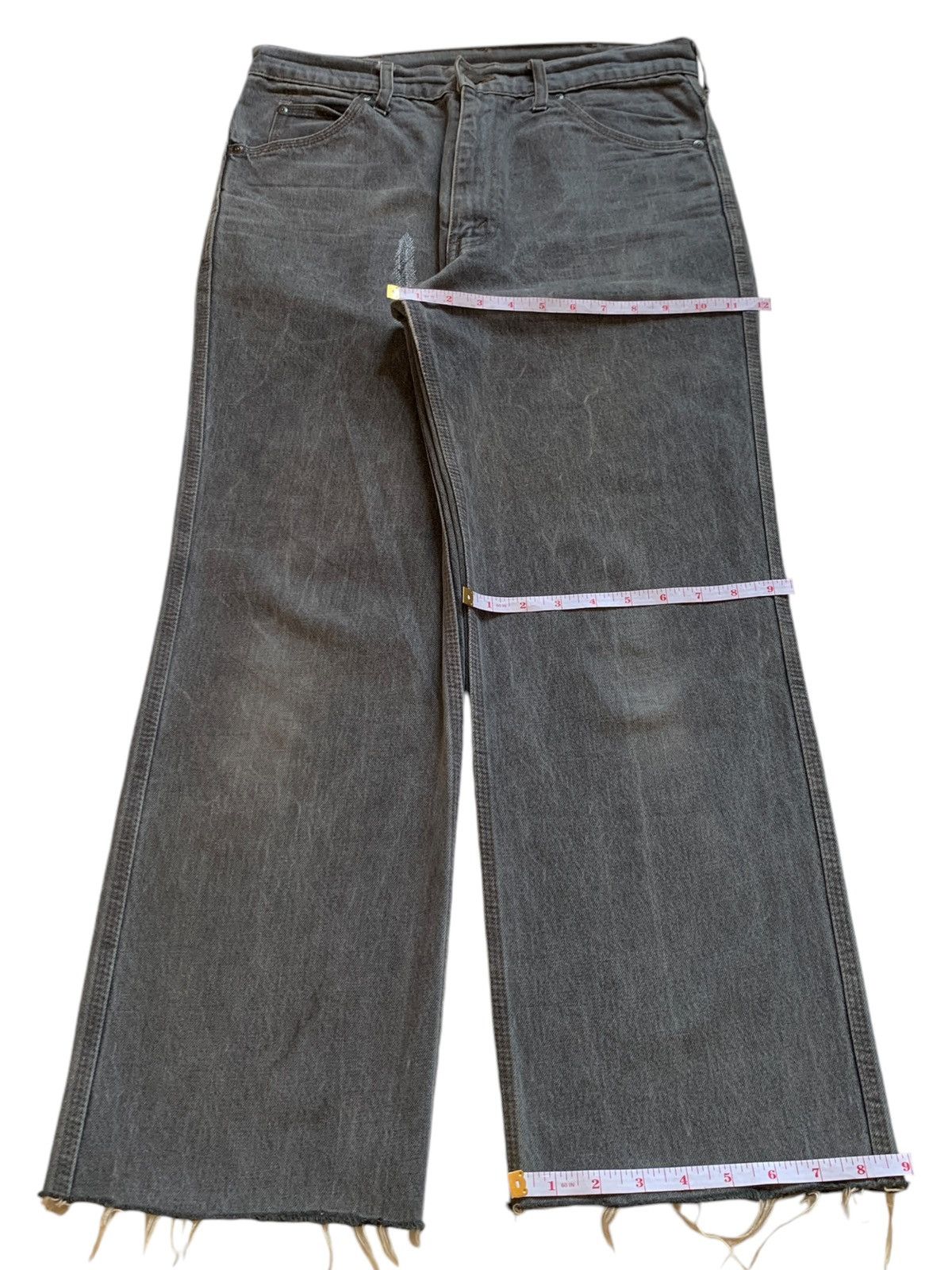 Levi's Vintage 90s Levis White Tag Frayed Hem Classic Baggy Jeans Size US 32 / EU 48 - 13 Thumbnail