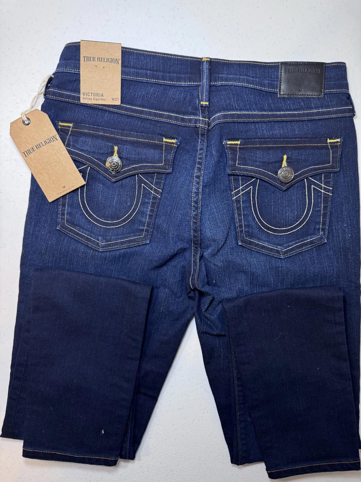 True Religion True Religion Women's Blue Jeans - New with Tags, size 27 Size 27" / US 4 / IT 40 - 3 Thumbnail