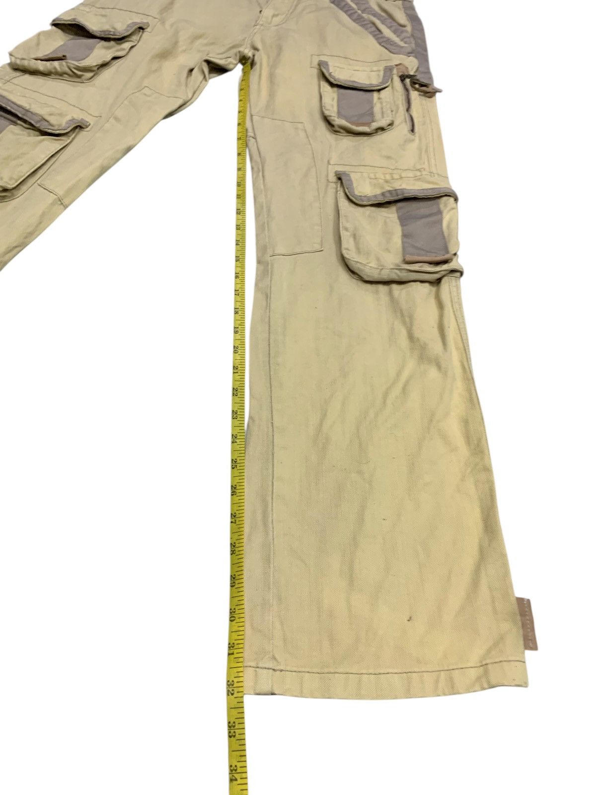 Pelle Pelle Very Rare Pelle Pelle Cargo 7 Pocket Pants Size US 33 - 12 Thumbnail