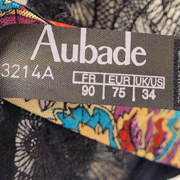 Other Aubade Paris NWT Esmera floral sheer lace 3214 - 34a Size ONE SIZE - 6 Thumbnail