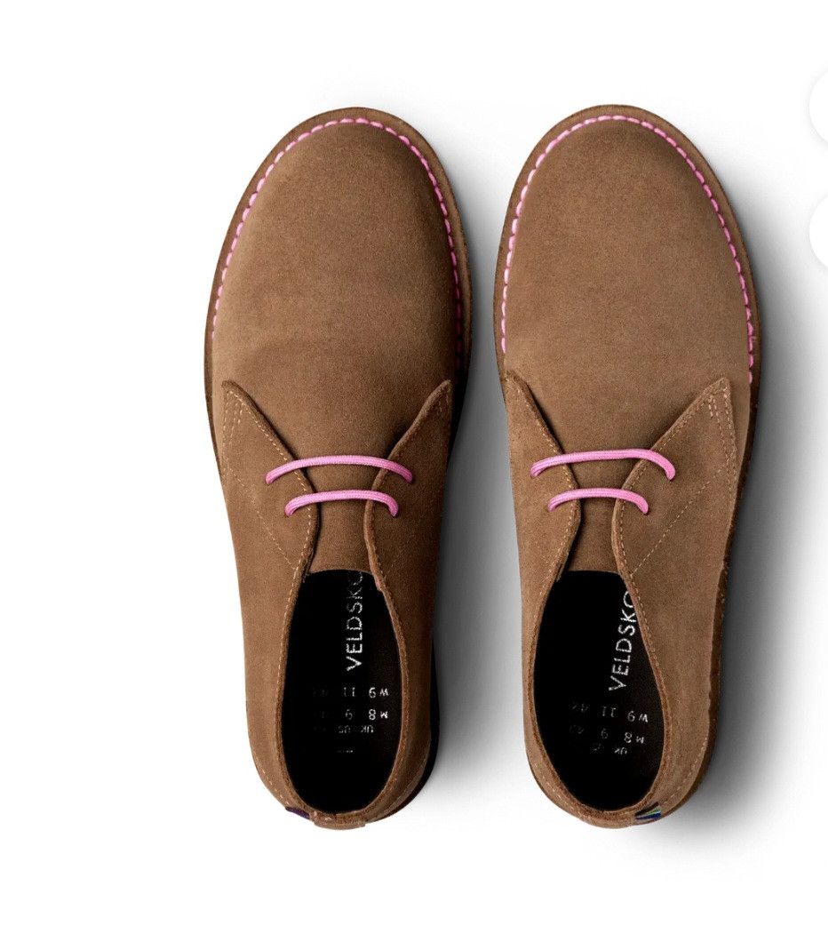 Other Veldskoen Brown Suede Chukka Boot Heritage Uhambo/pink sole Size US 5 / IT 35 - 6 Thumbnail