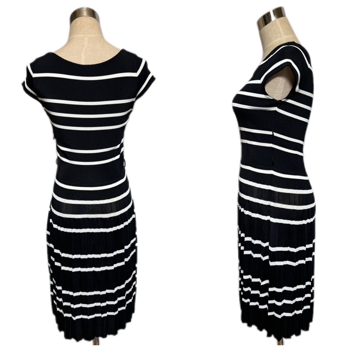 Christian Dior Monsieur current tag, Christian Dior, pleated one-piece dress, Size S / US 4 / IT 40 - 9 Thumbnail