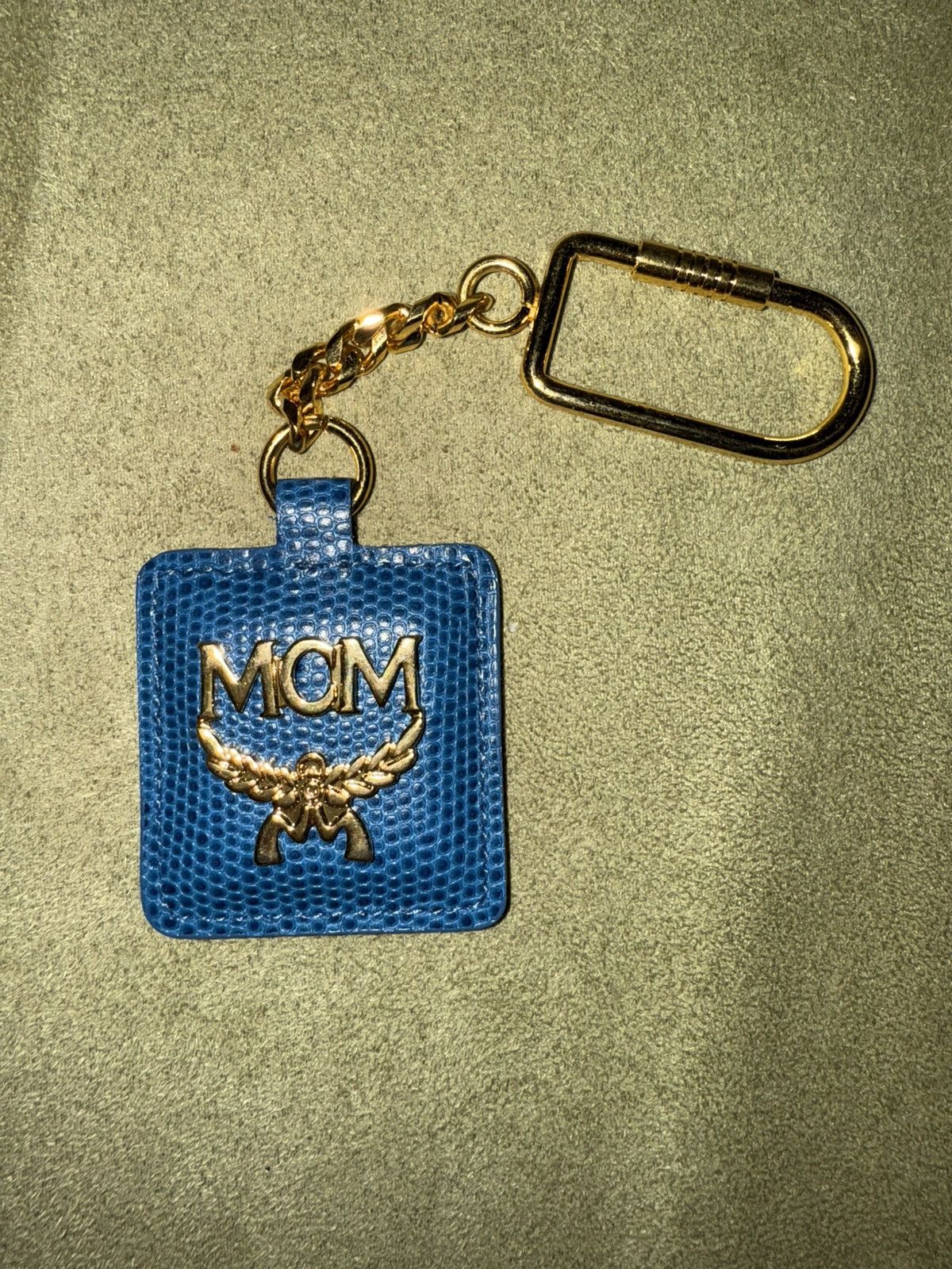 MCM MCM Visetos Leather Keychain, Genuine, w/ COA & Original Box Size ONE SIZE - 2 Thumbnail