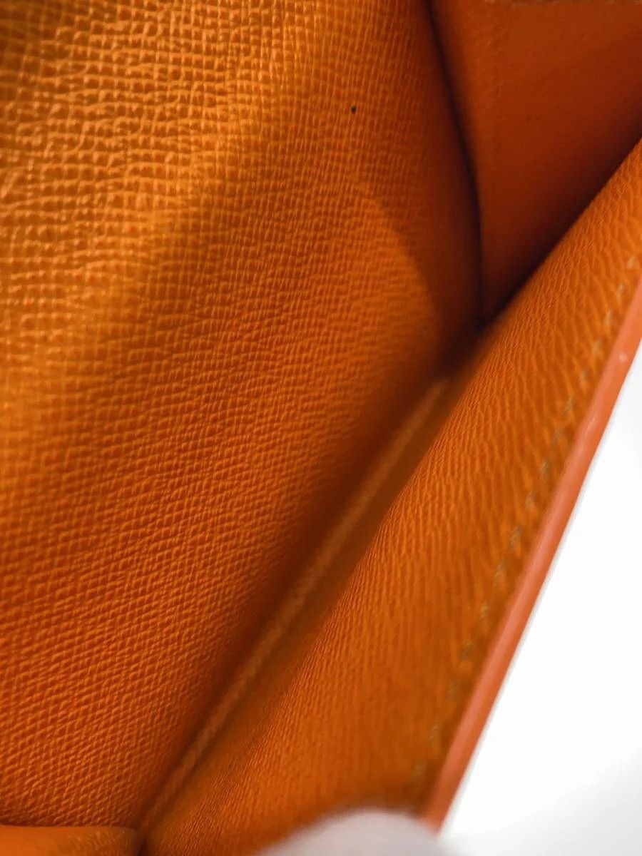 Louis Vuitton Louis Vuitton Leather Coin Case Orange Size ONE SIZE - 5 Thumbnail