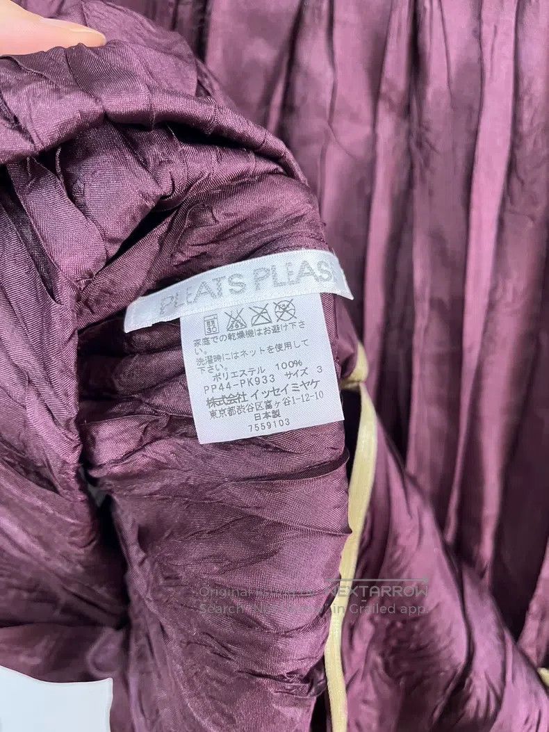 Issey Miyake Issey Miyake Color Block Swallowtail Hem Shirt Size L / US 10 / IT 46 - 6 Thumbnail